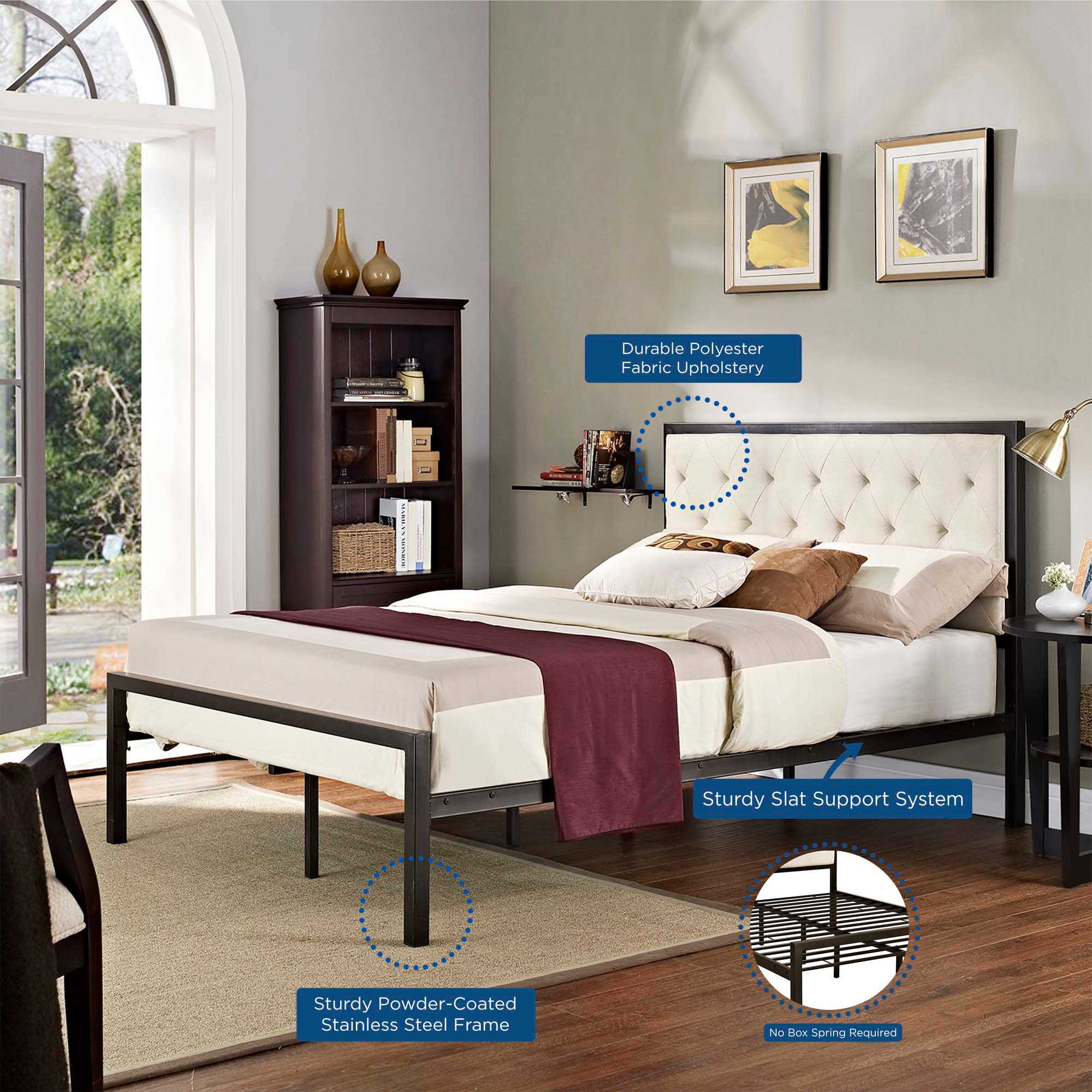 Modway MOD-5180-BRN-BEI-SET beds - View #3