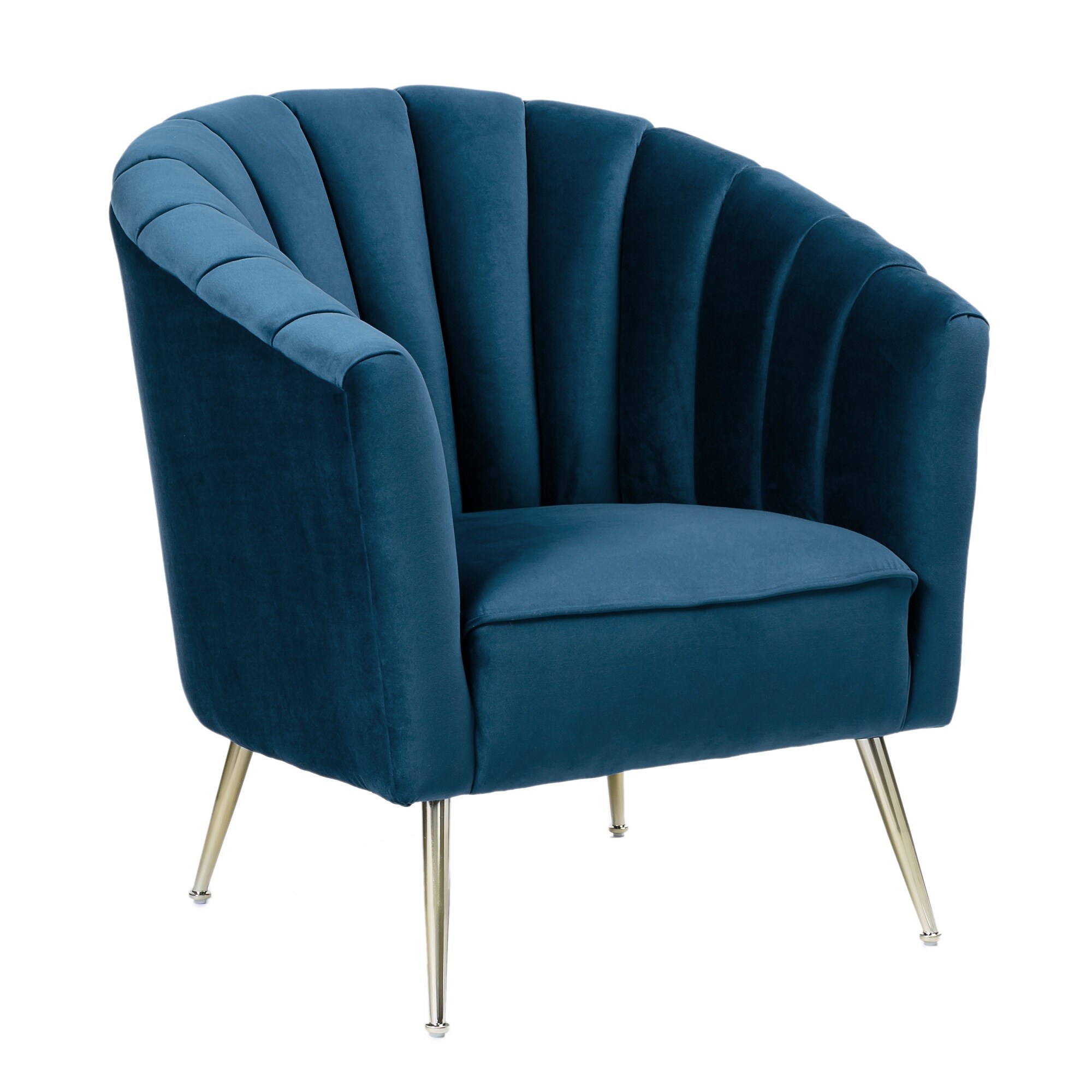 velvet armchair gold