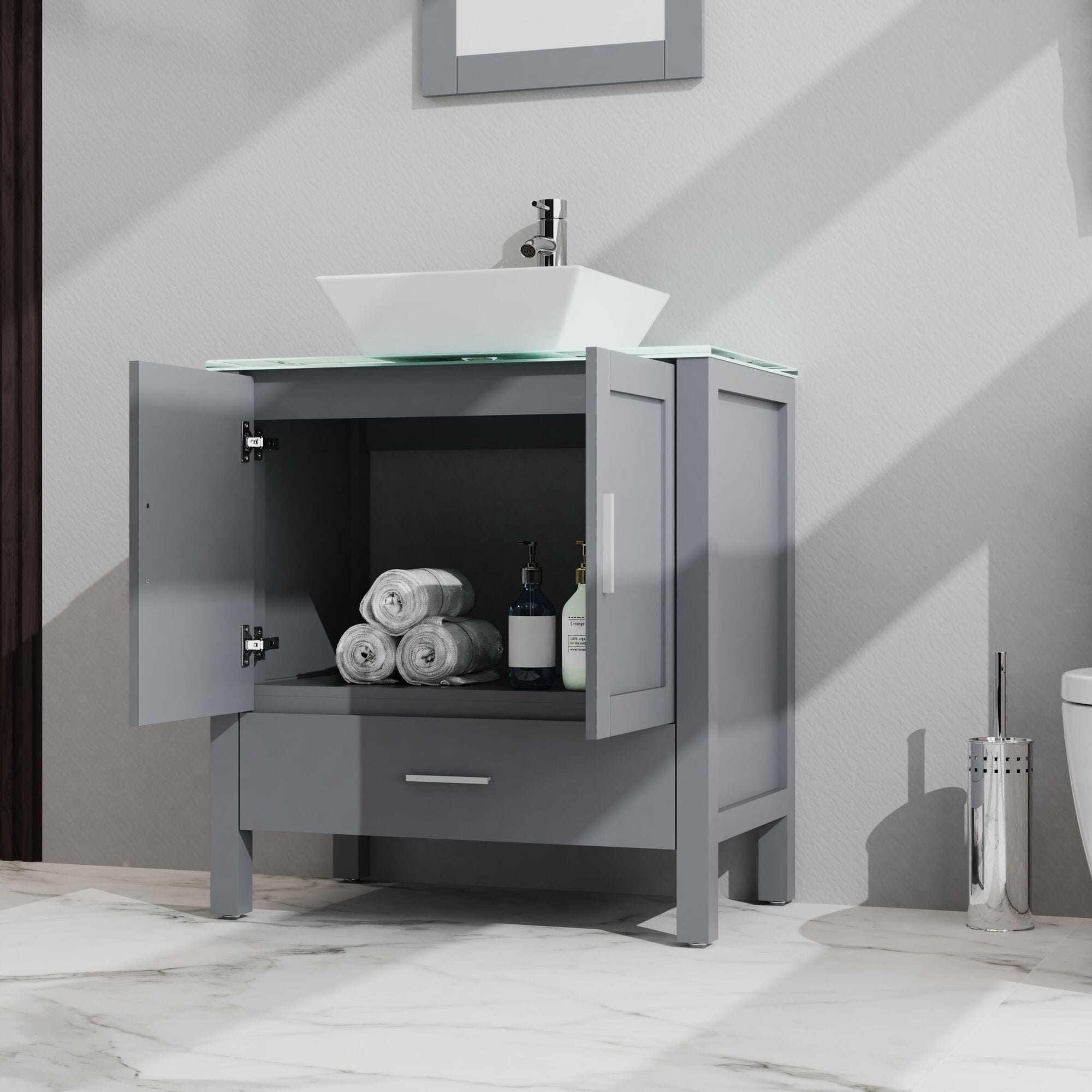WELLFOR TO-FU-BV30OAWH Bath-Vanity-Combo - View #4