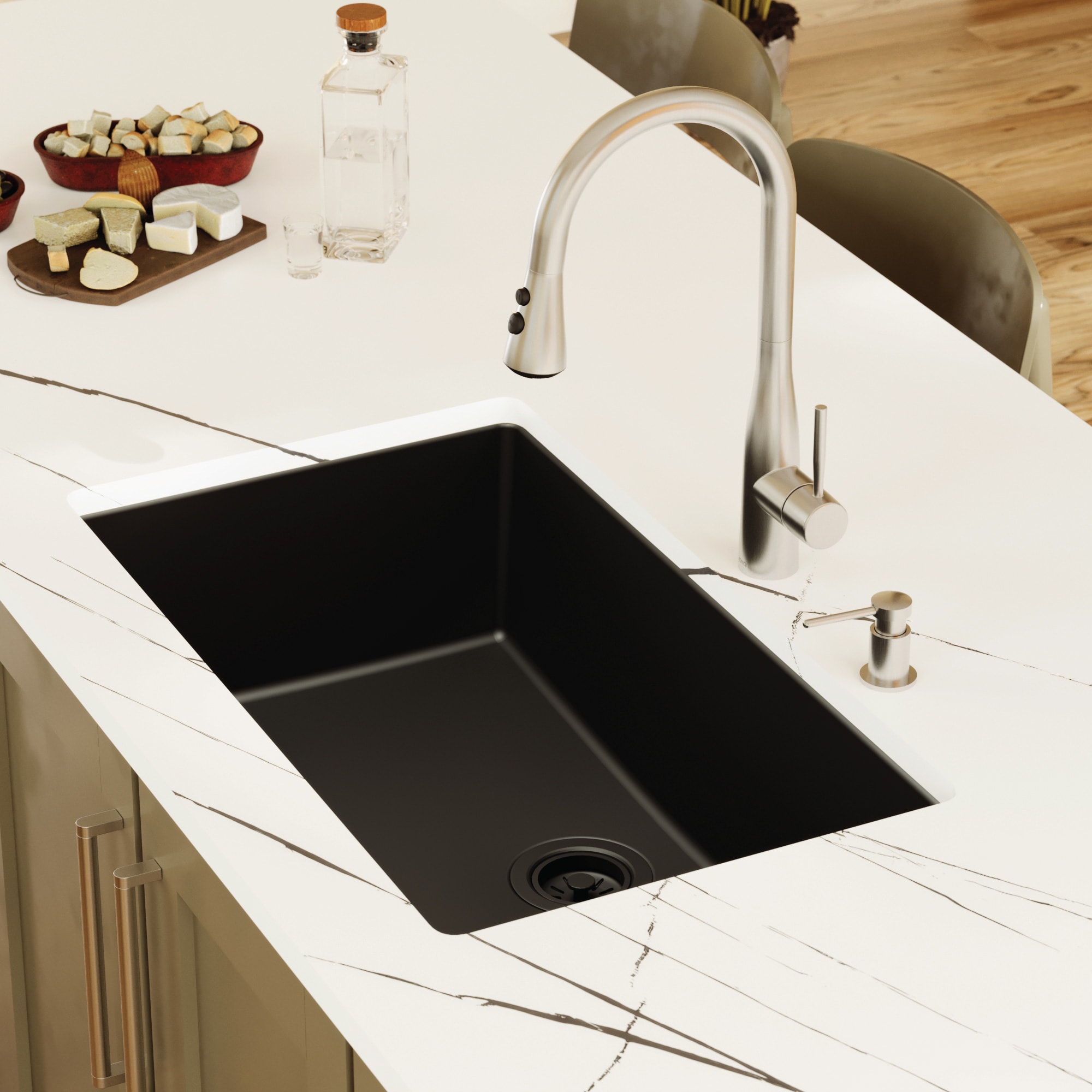 Karran QU-812-BL Kitchen-Sinks - View #4