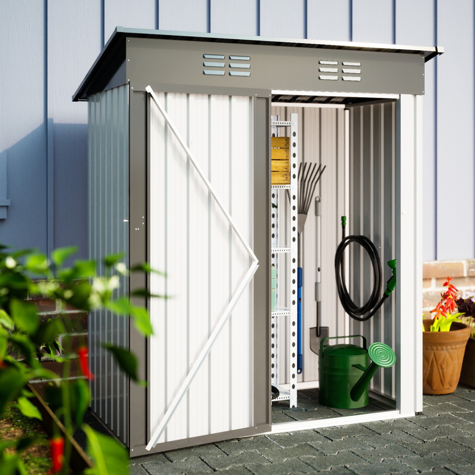 ToolCat BZ-3-115-SN Metal-Storage-Buildings-Sheds - View #3