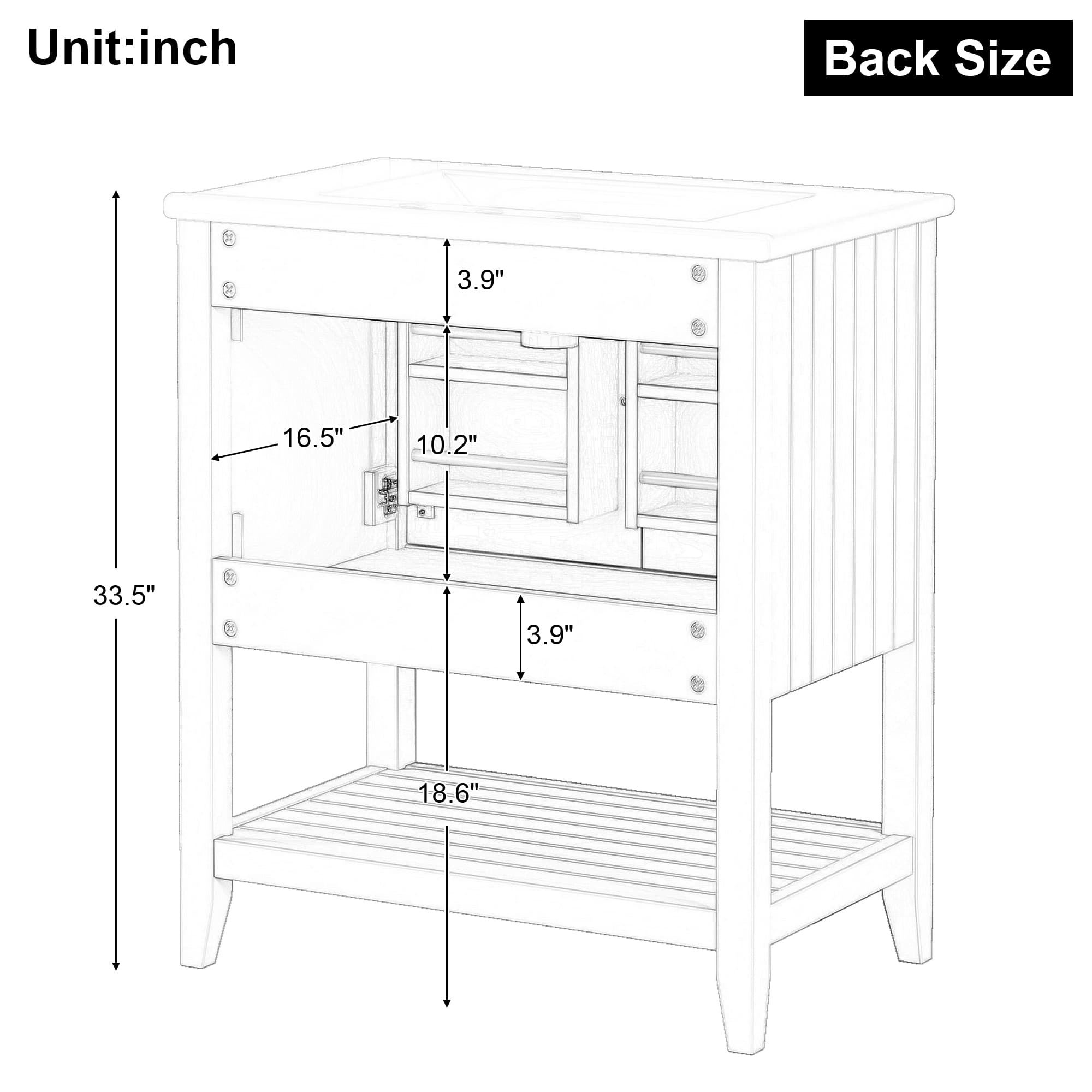 Vynxaria LEXY1195-DJYS-SZT010 Bath-Vanity-Combo - View #6