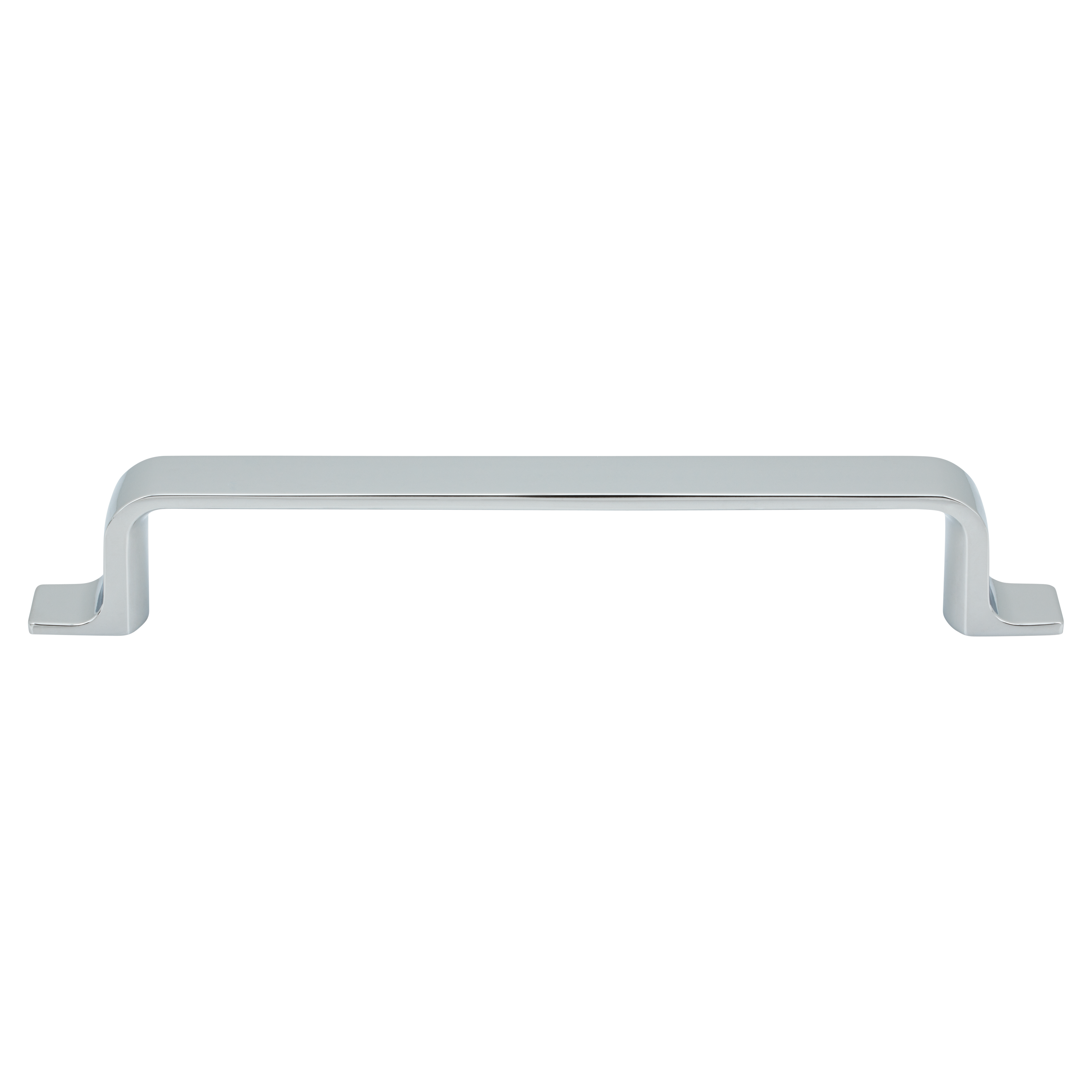 Villa Valentina VV4160PC Series No. 4, 6-5/16-in , 160mm Center to Center Polished Chrome Rectangular Handle Drawer Pulls
