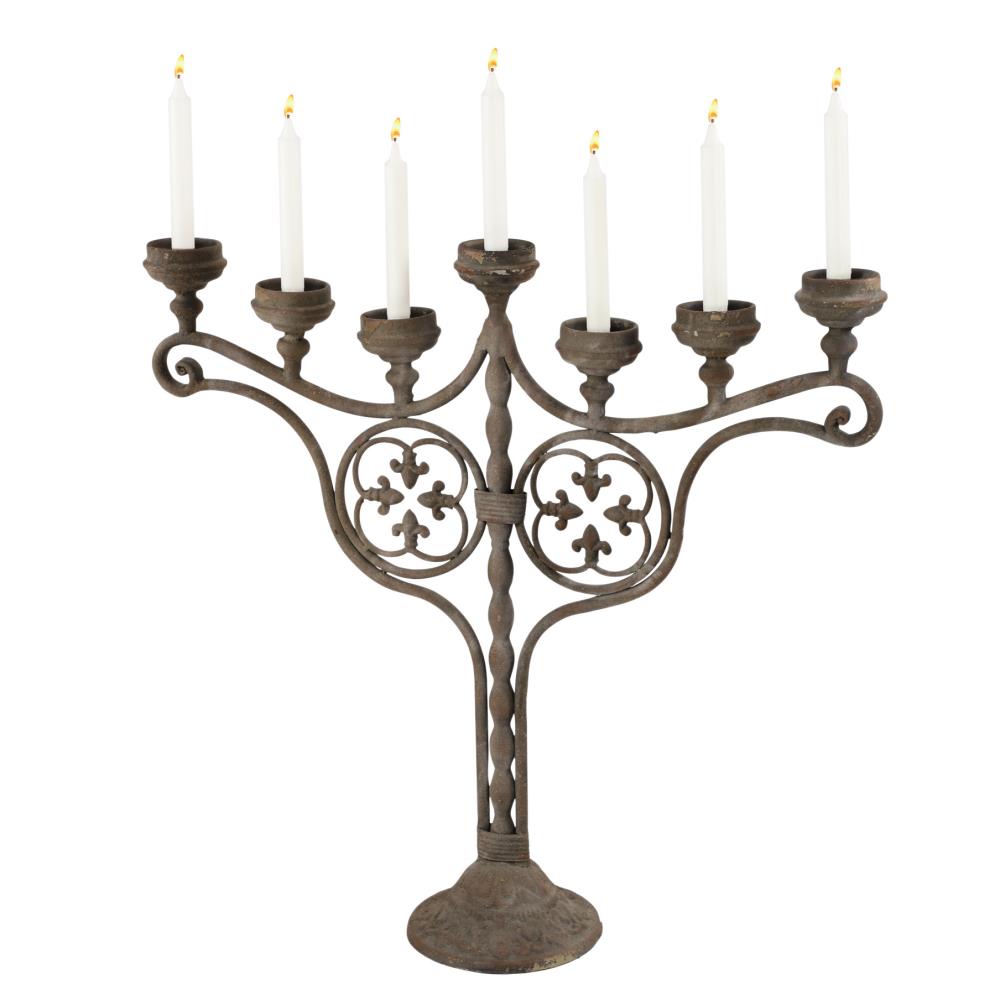 Grayson Lane 20466 Brown Iron Rustic Decor Set