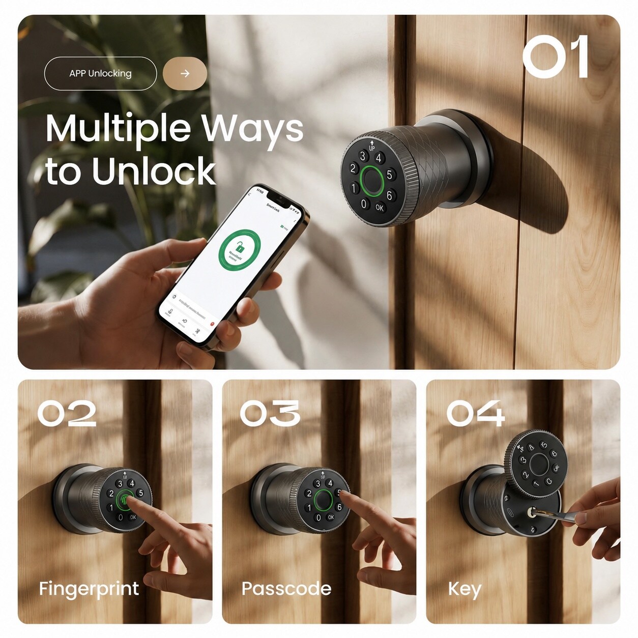 Lukvuzo LLU0804L376 Door-Knobs - View #2