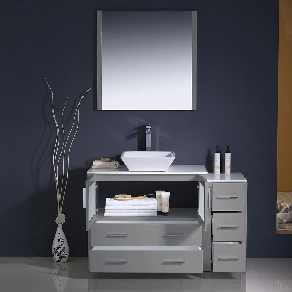 Fresca FVN62-3612GR-VSL Bath-Vanity-Combo - View #3