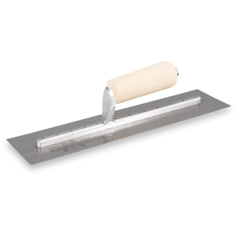 Marshalltown MX58 14-Inches x 3.5-Inches High carbon steel Finishing Concrete Trowel