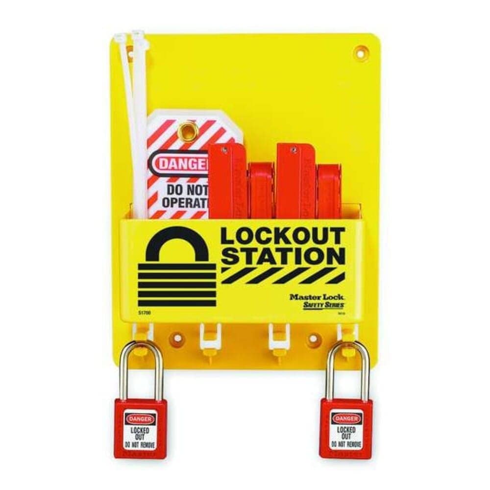Master Lock 2-Lock Compact Lockout Center Circuit Breaker Lockout S1720E410 #S1720E410