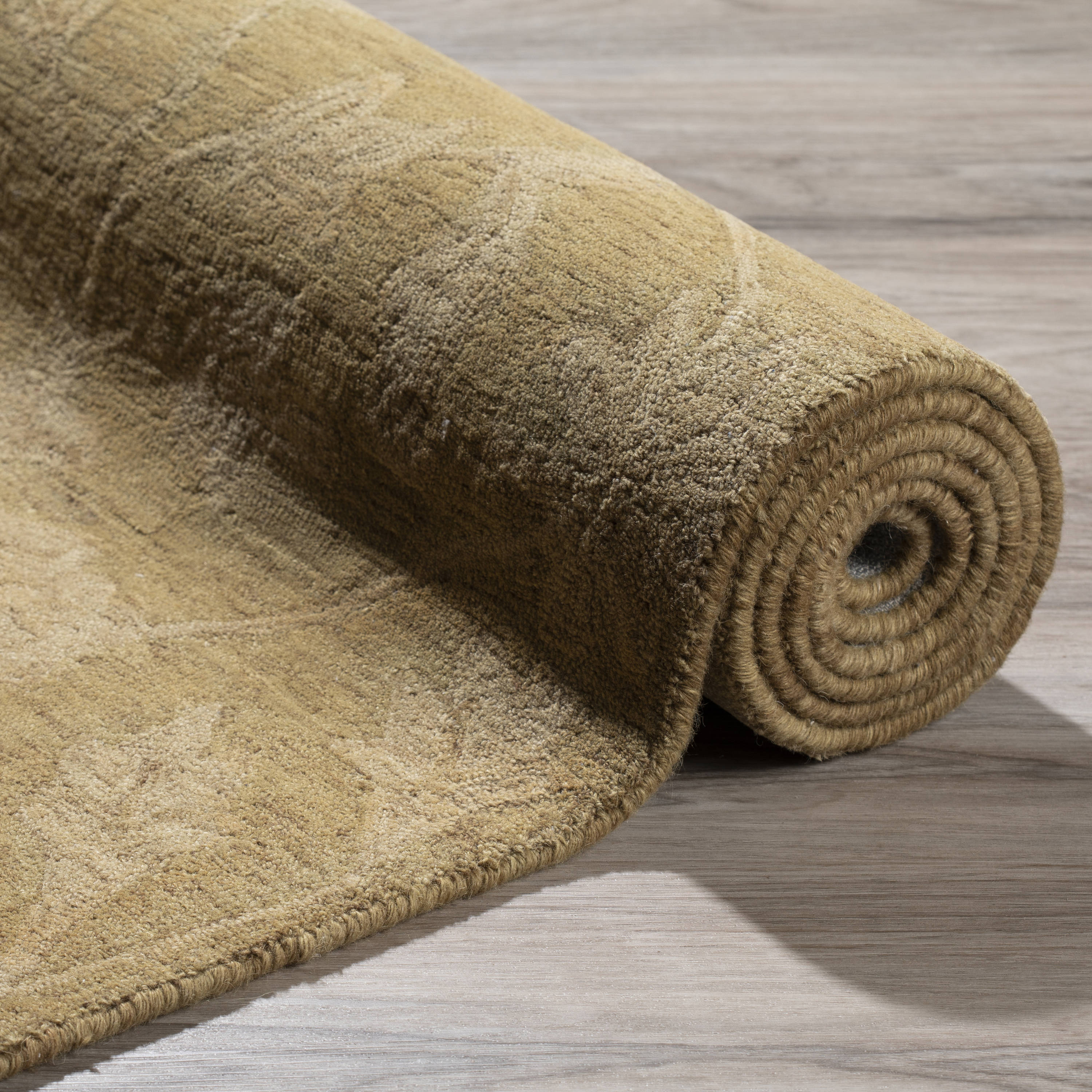 Addison Rugs Harlow 4 x 6 Wool Gilded Indoor Distressed/Overdyed ...