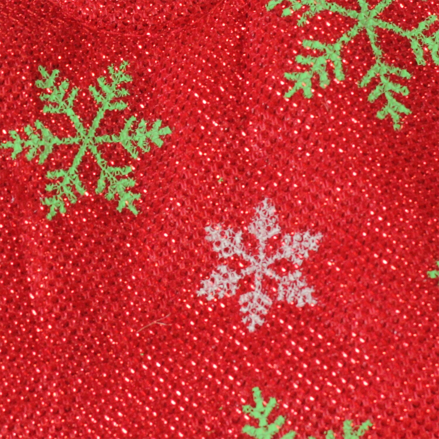 Northlight Red Snowflake Christmas Tree Skirt - 20 Inch Diameter ...