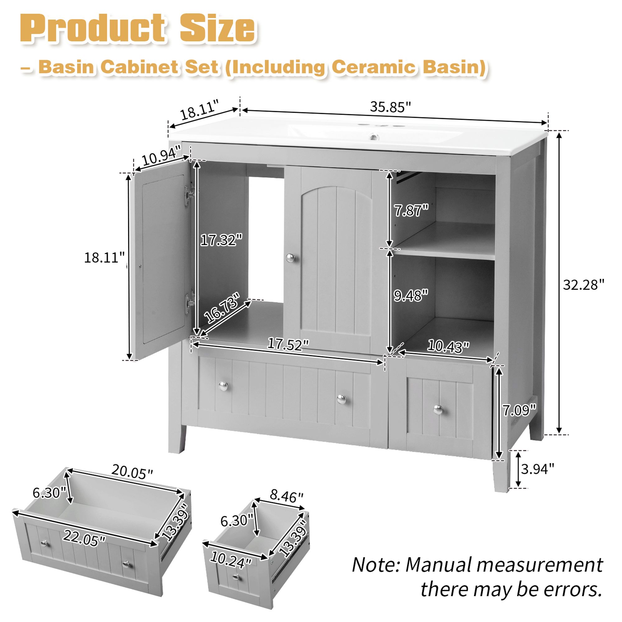 Winado G52006416+09 Bath-Vanity-Combo - View #5
