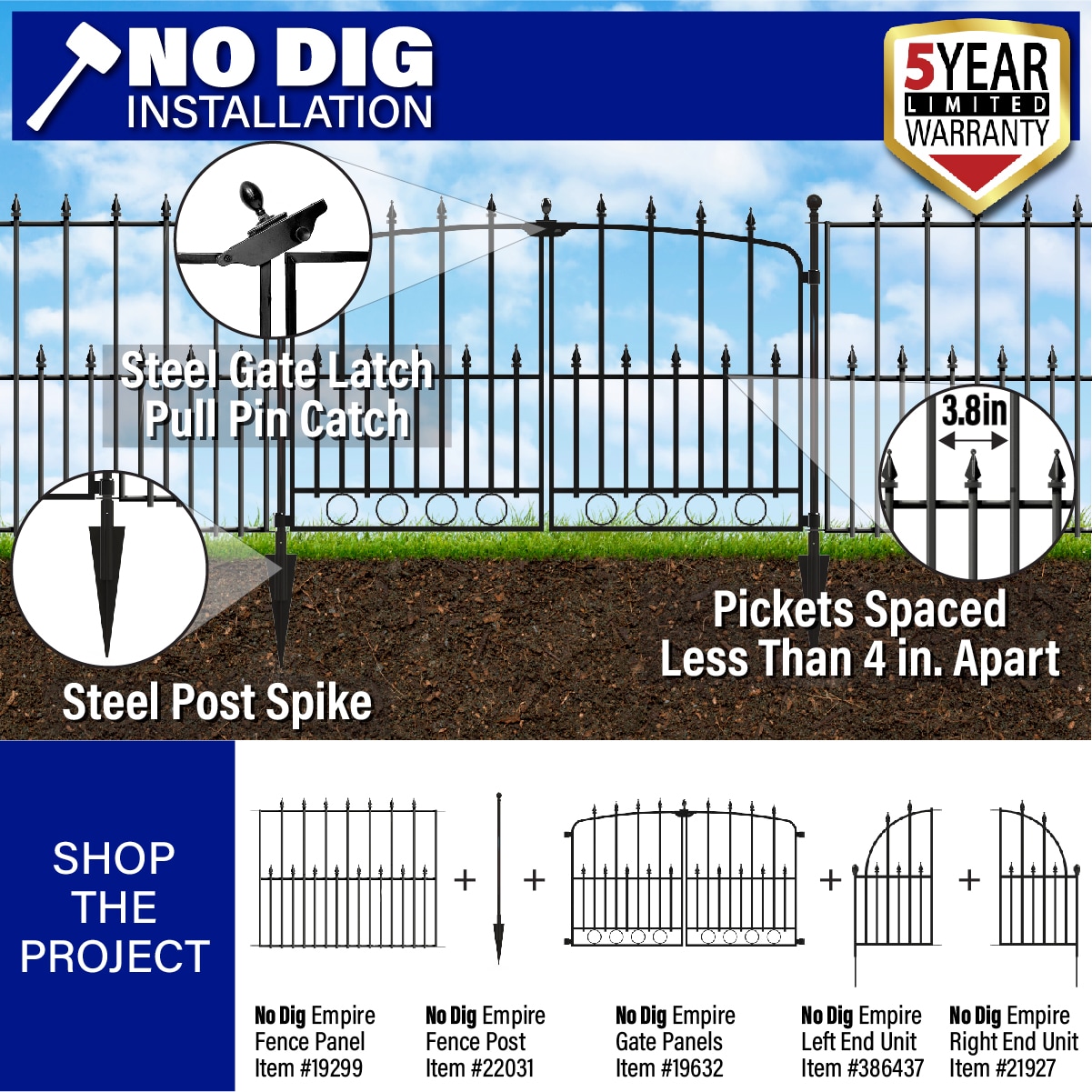 YARDLINK 061153 Fence-Gates - View #9