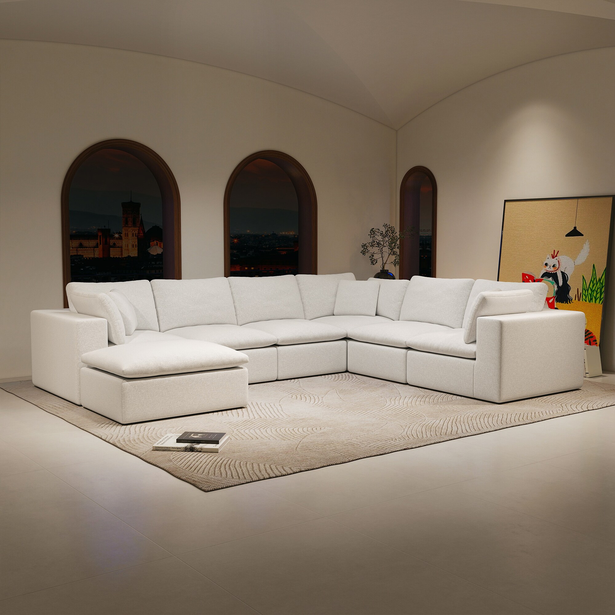 SINOFURN SYA370082GY Sofas-Loveseats - View #6
