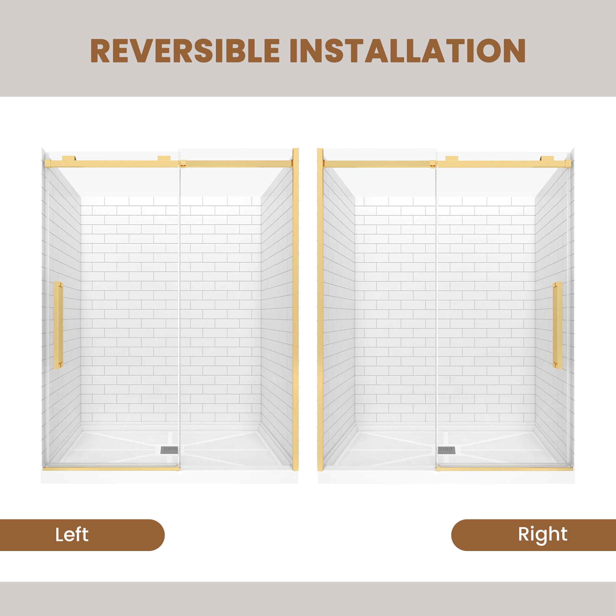 CASAINC CABR1301BG16C15 Alcove-Shower-Kit - View #6