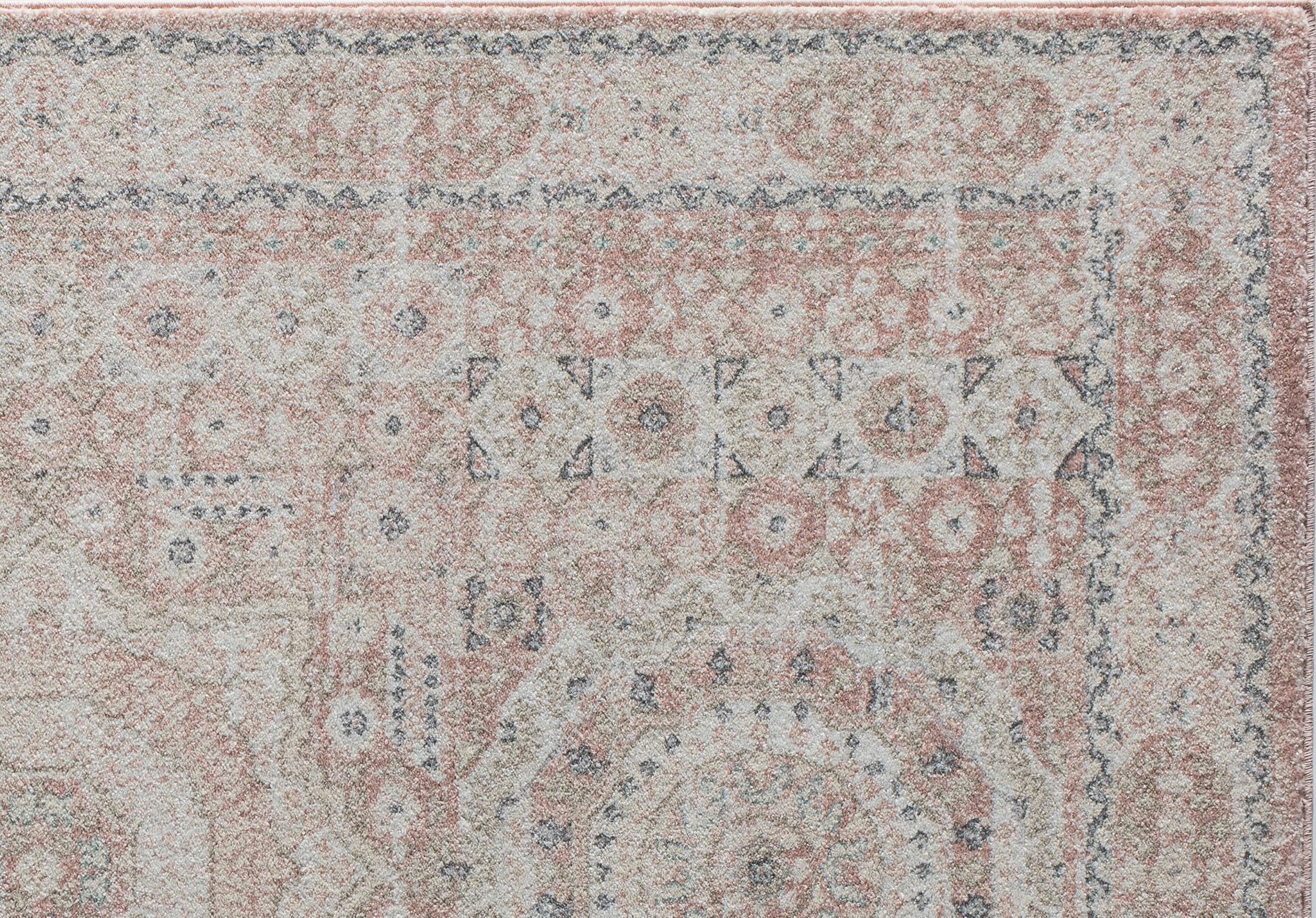 Harper 2' x 8' Pink Lemonade Vintage Area Rug