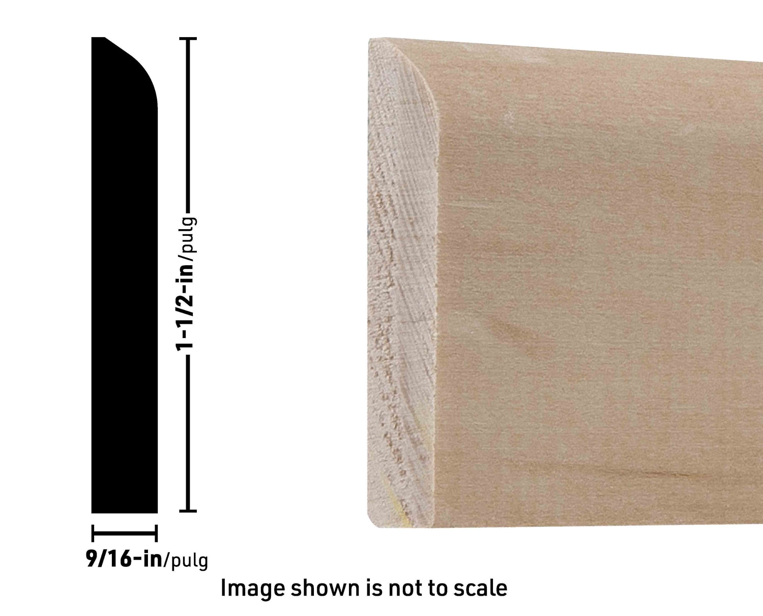 RELIABILT L00340212 Baseboard-Moulding - View #2