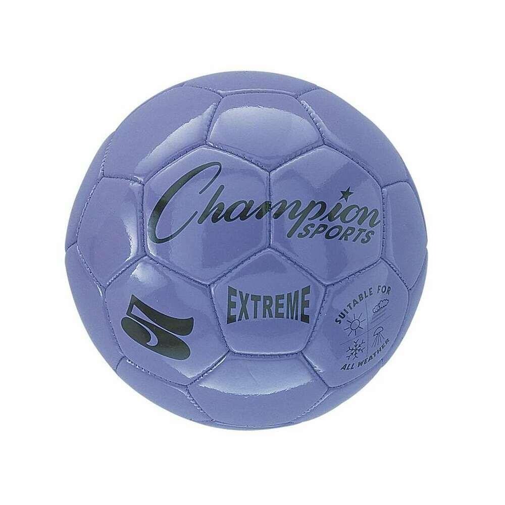 Size 5 Champion Sports Extreme Soft Touch Butyl Bladder Soccer Ball Blue 