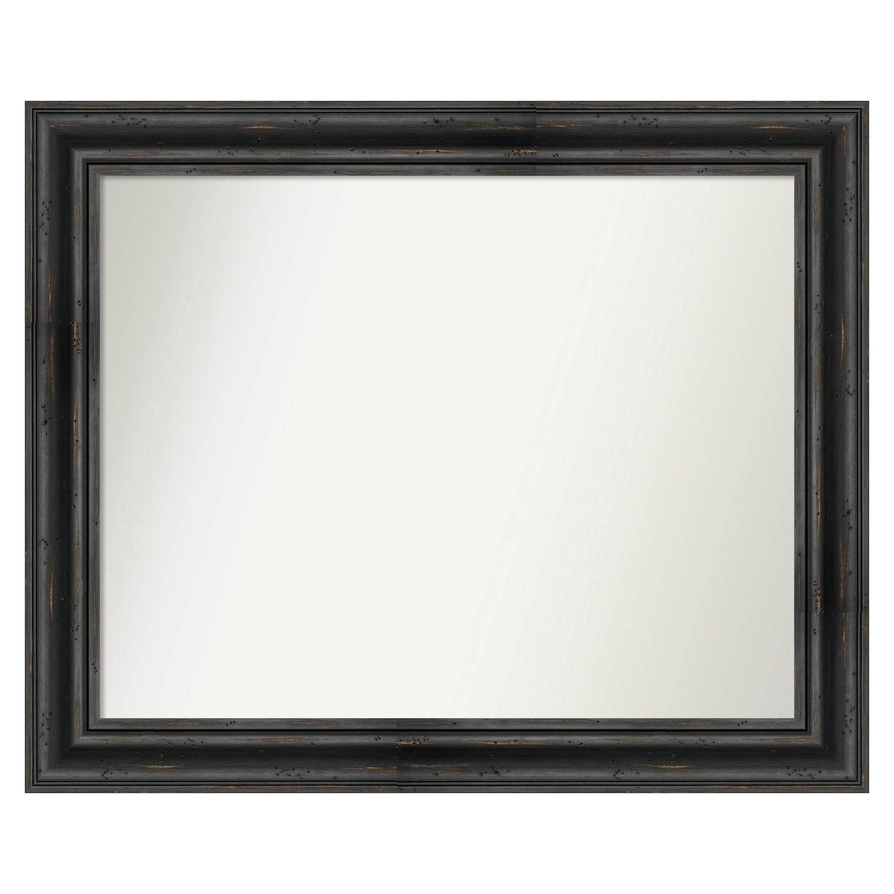 Rustic Black Pine Full Length Rectangular Bathroom Vanity Mirror