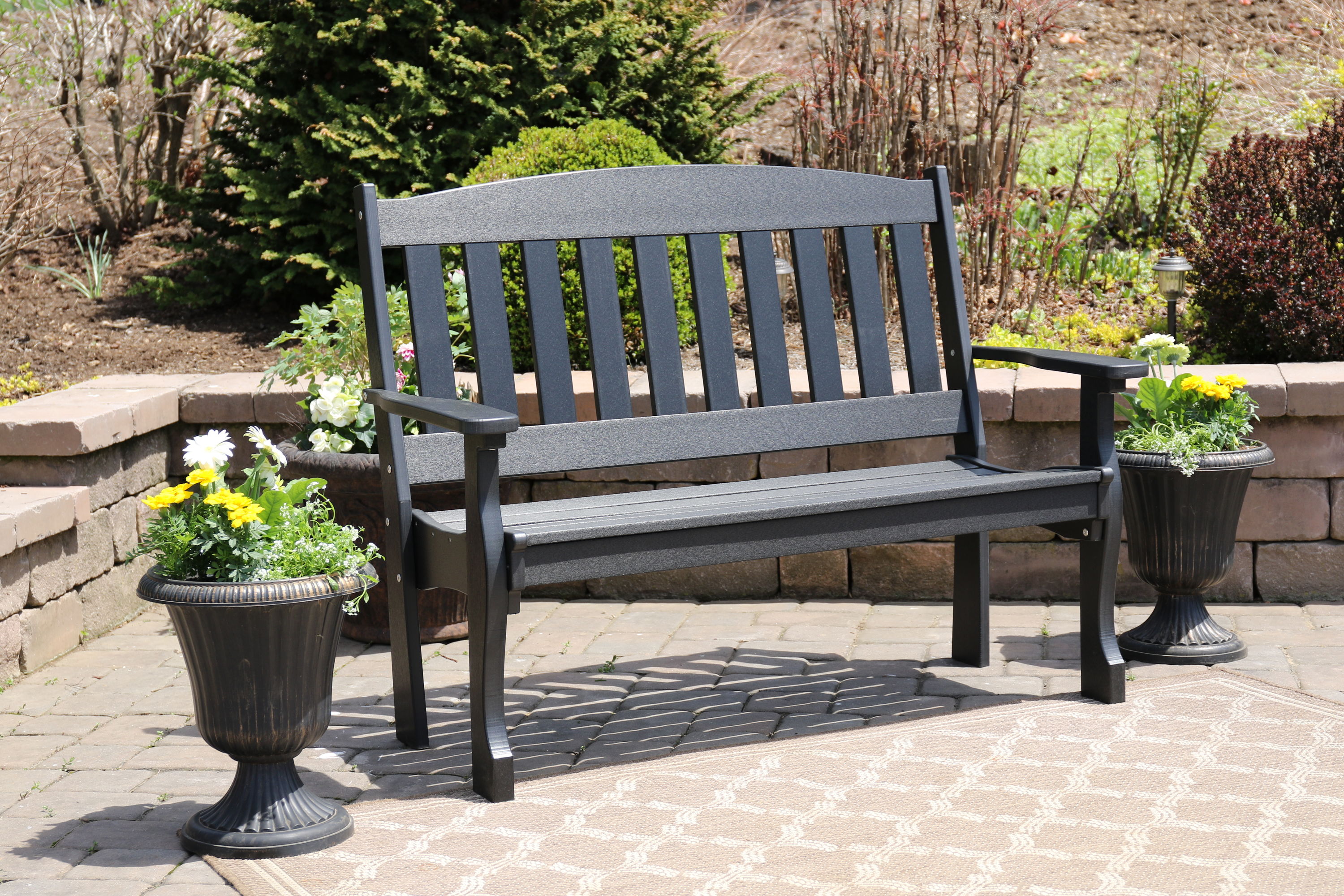 english garden bench