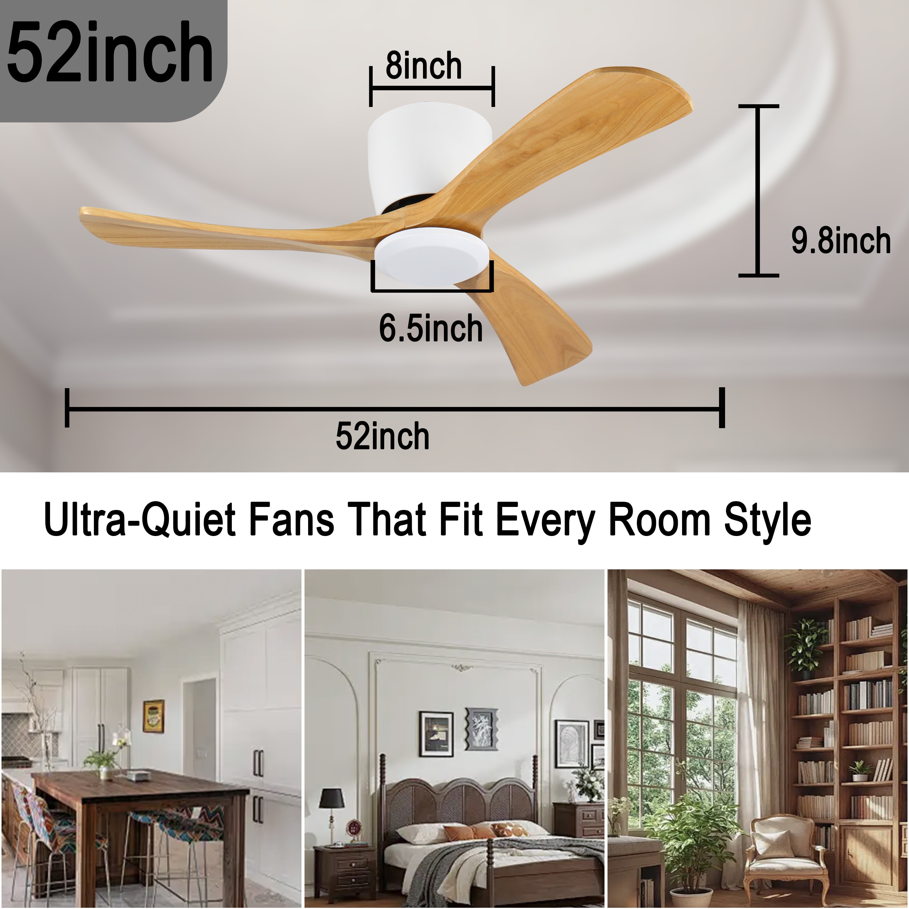 Duclsaty W2352P328933 Ceiling-Fans - View #3