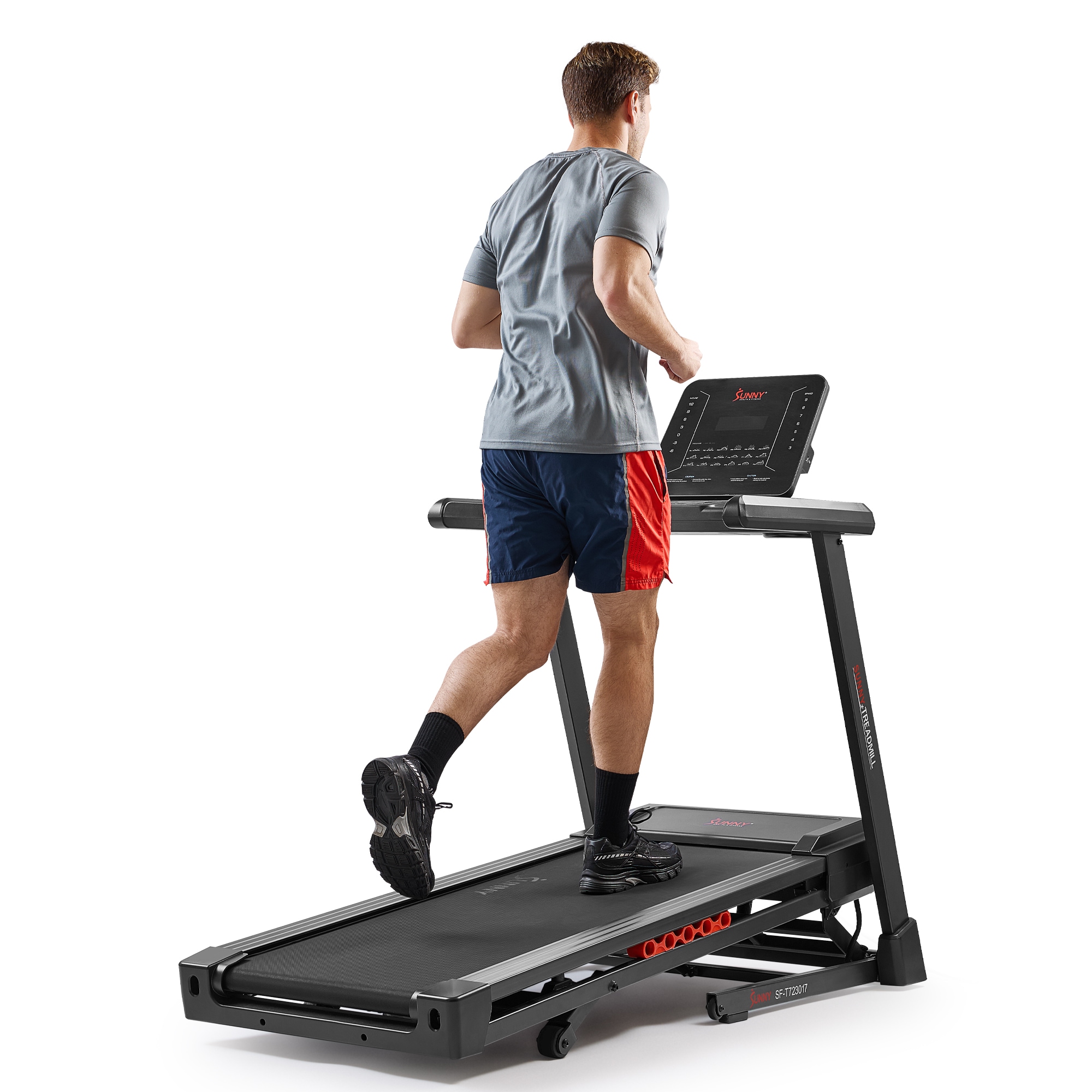 Sunny Health & Fitness Sunny Foldable Treadmill with Incline Adjustment