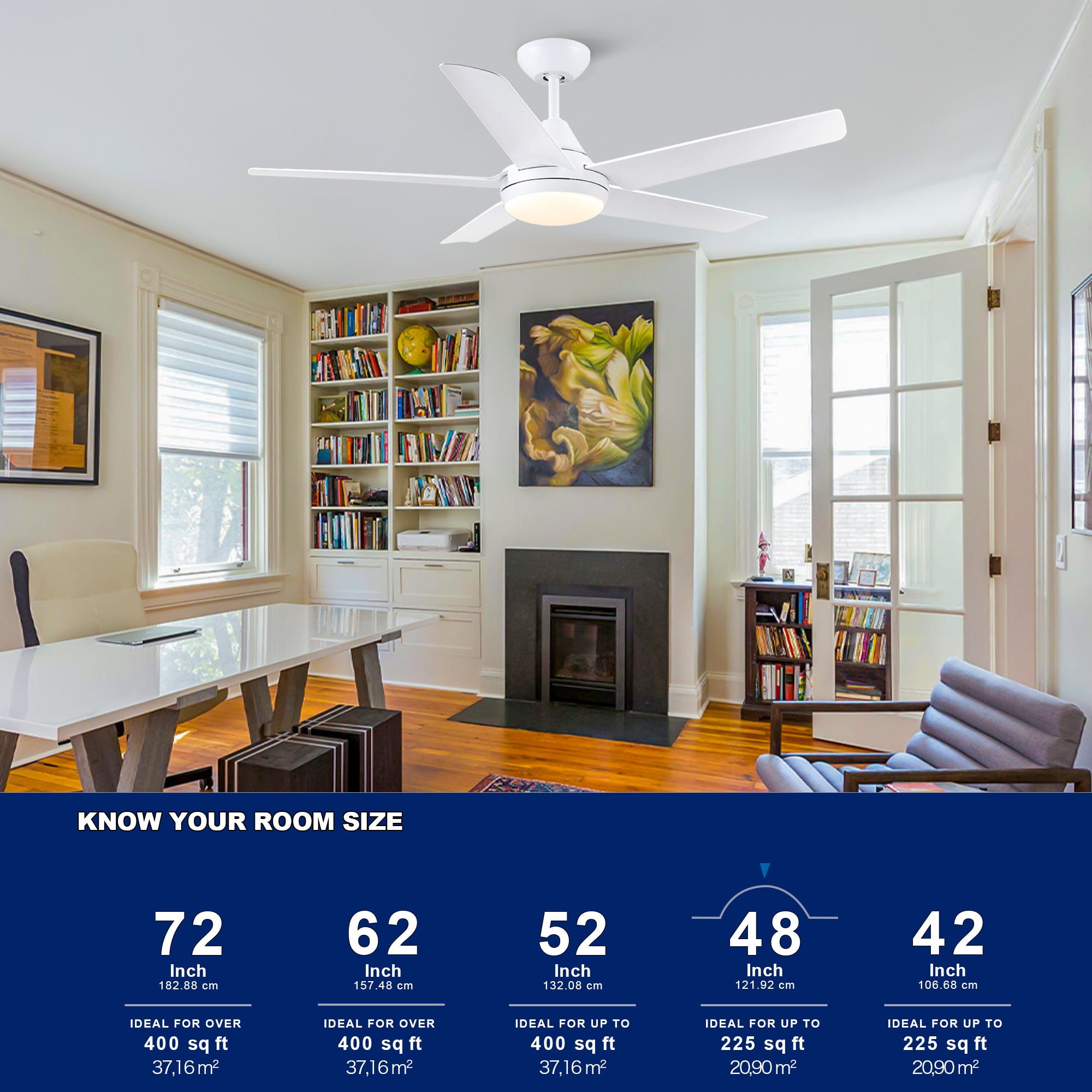 YUHAO LSAC1085WH48 Ceiling-Fans - View #6