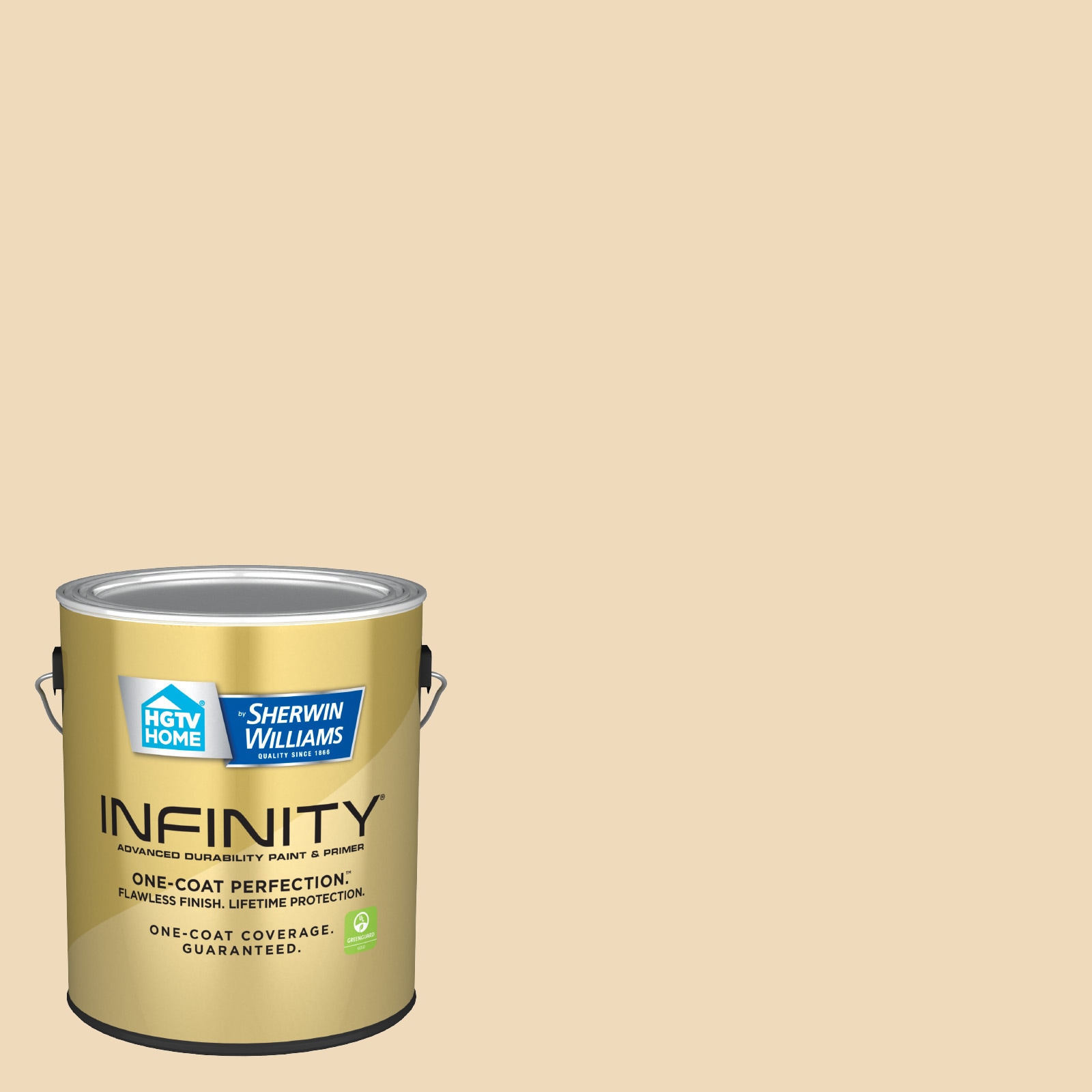 HGTV HOME by Sherwin-Williams 3005-6C-636007 Infinity Eggshell Soft Candlelight 3005-6c Latex Interior Paint + Primer (1-Gallon)