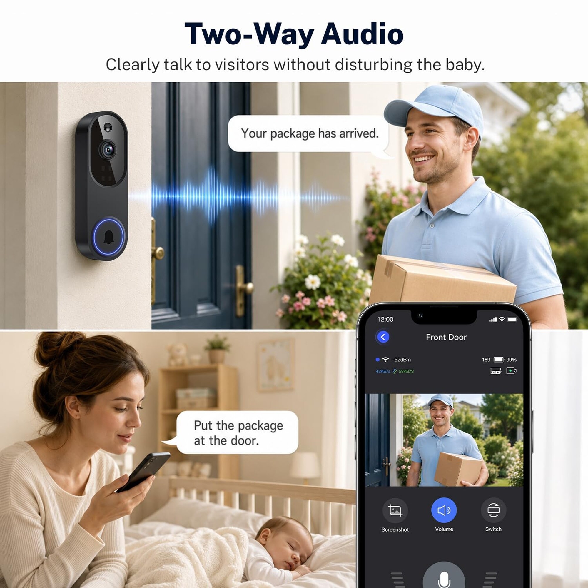 Numhew NHWILL14309 Video-Doorbells - View #4