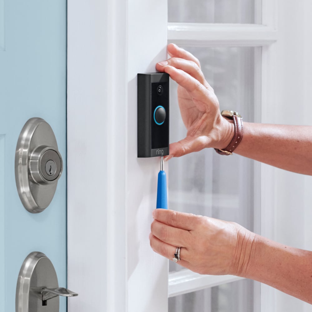 Ring Video Doorbell Wired - Smart WiFi Doorbell Camera with 2-Way 