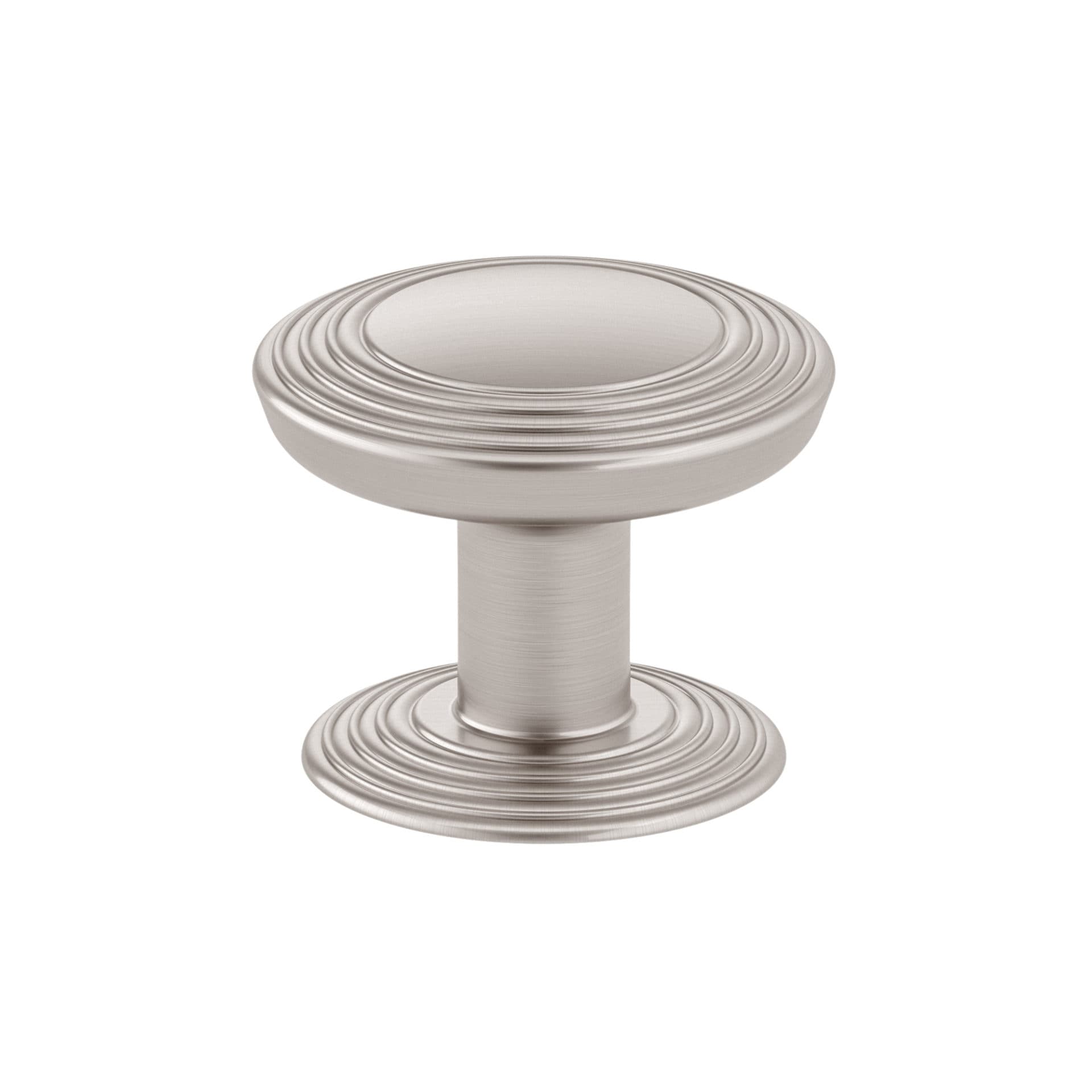 Richelieu BP707032195 Marsala 1-1/4-in Brushed Nickel Round Transitional Cabinet Knob
