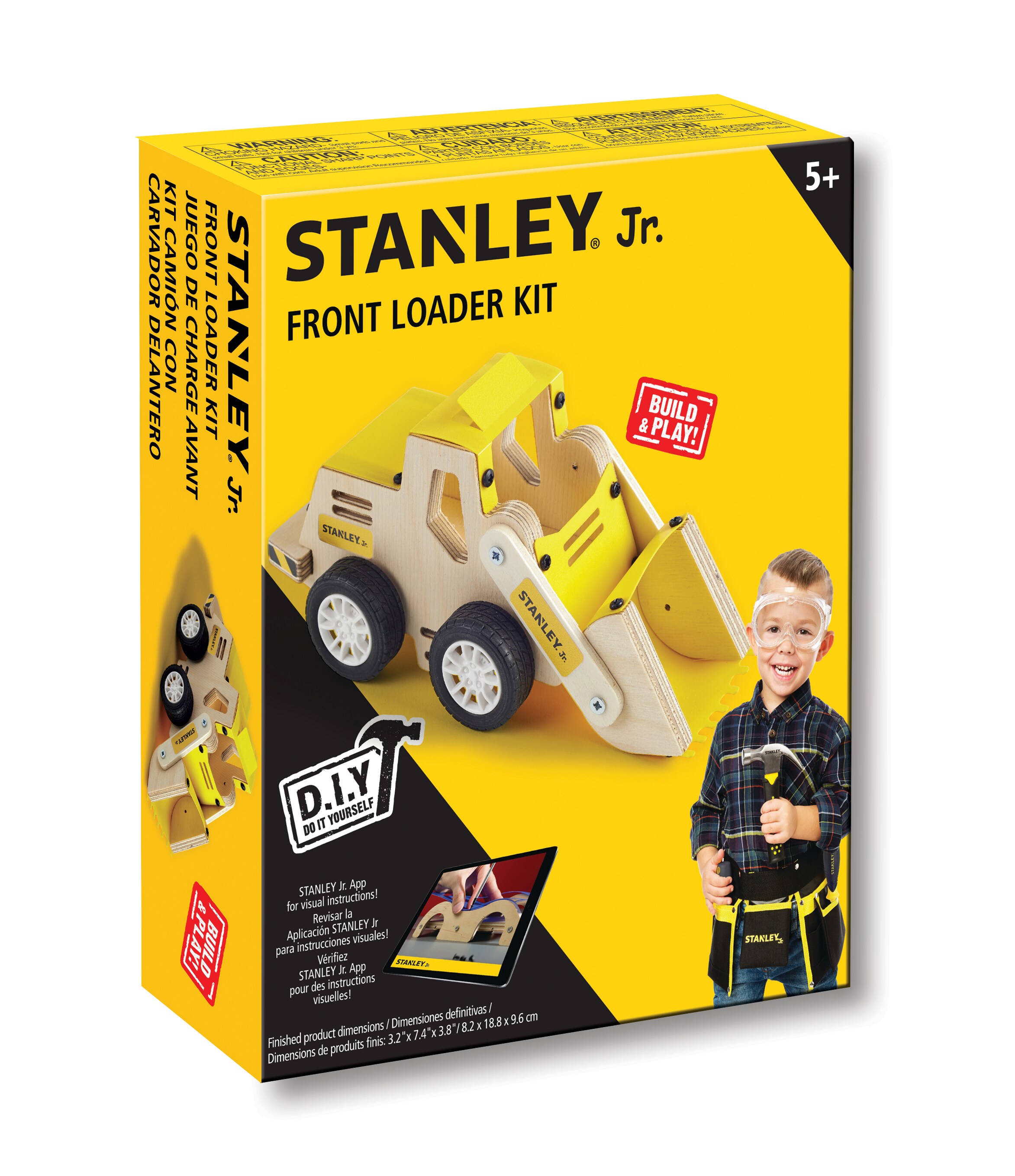Stanley Jr. OLOK032-SY Kids-Woodworking-Project-Kits - View #2