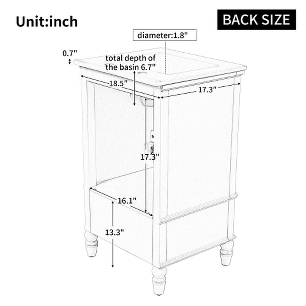 Bayfeve BF-40025K-MP Bath-Vanity-Combo - View #8