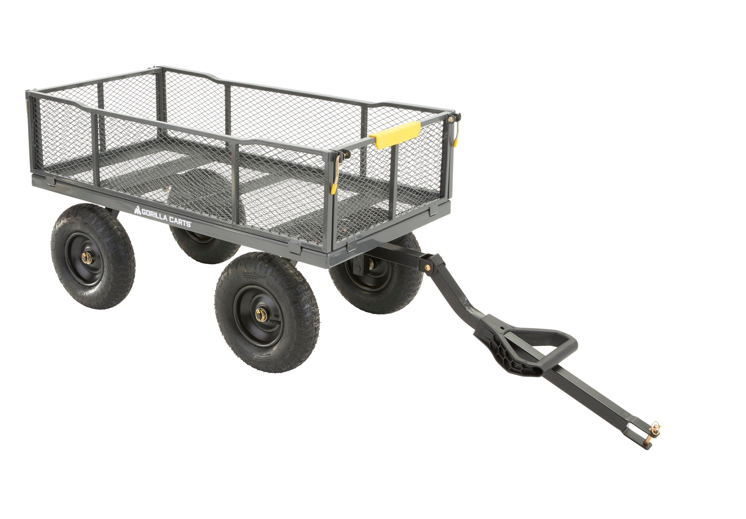 Gorilla Carts 6 Cu. Ft. 1000 Lb. Steel Tow-Behind Garden Cart - Dazey's  Supply