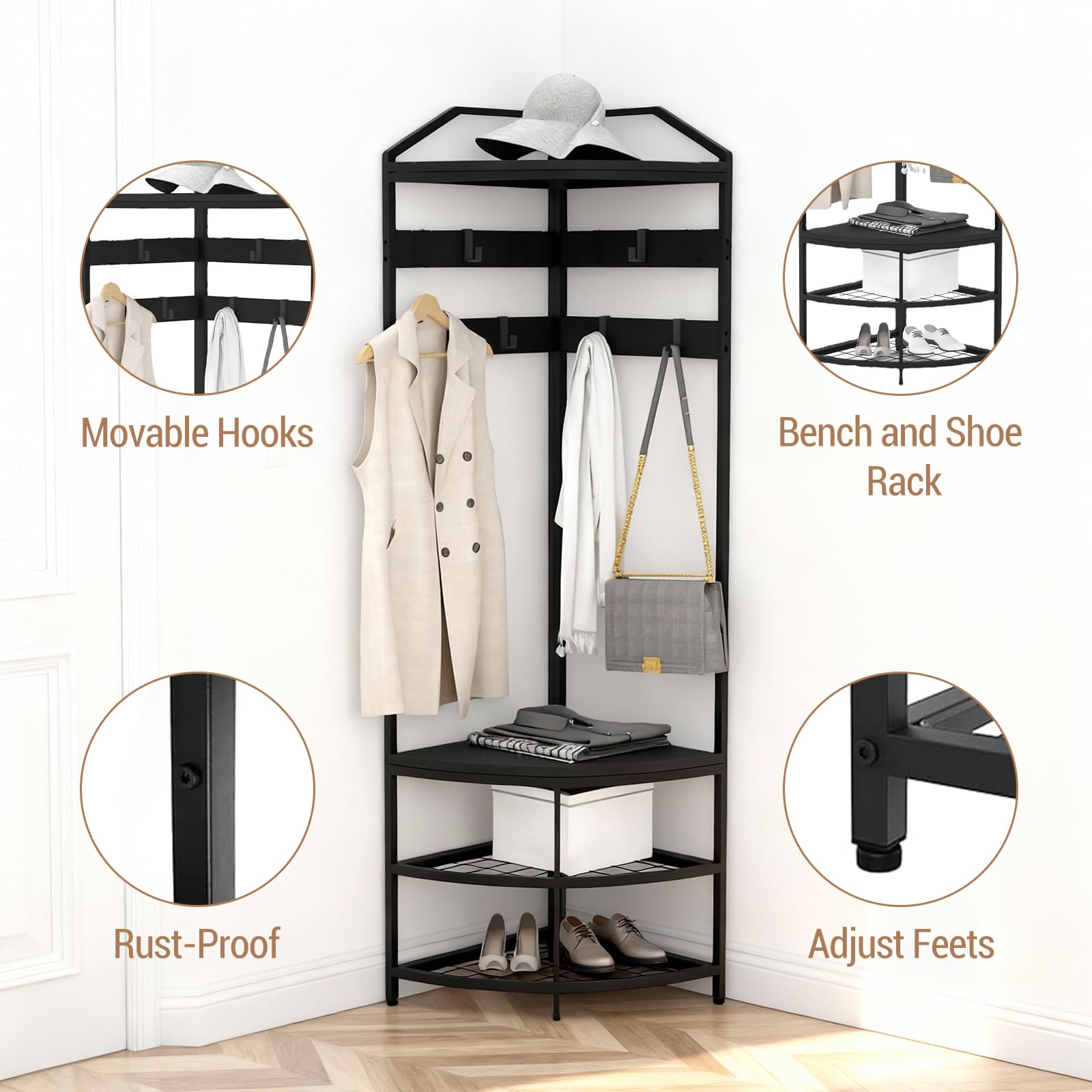 GarveeLife ICY98572461 Free-Standing-Shelving - View #4