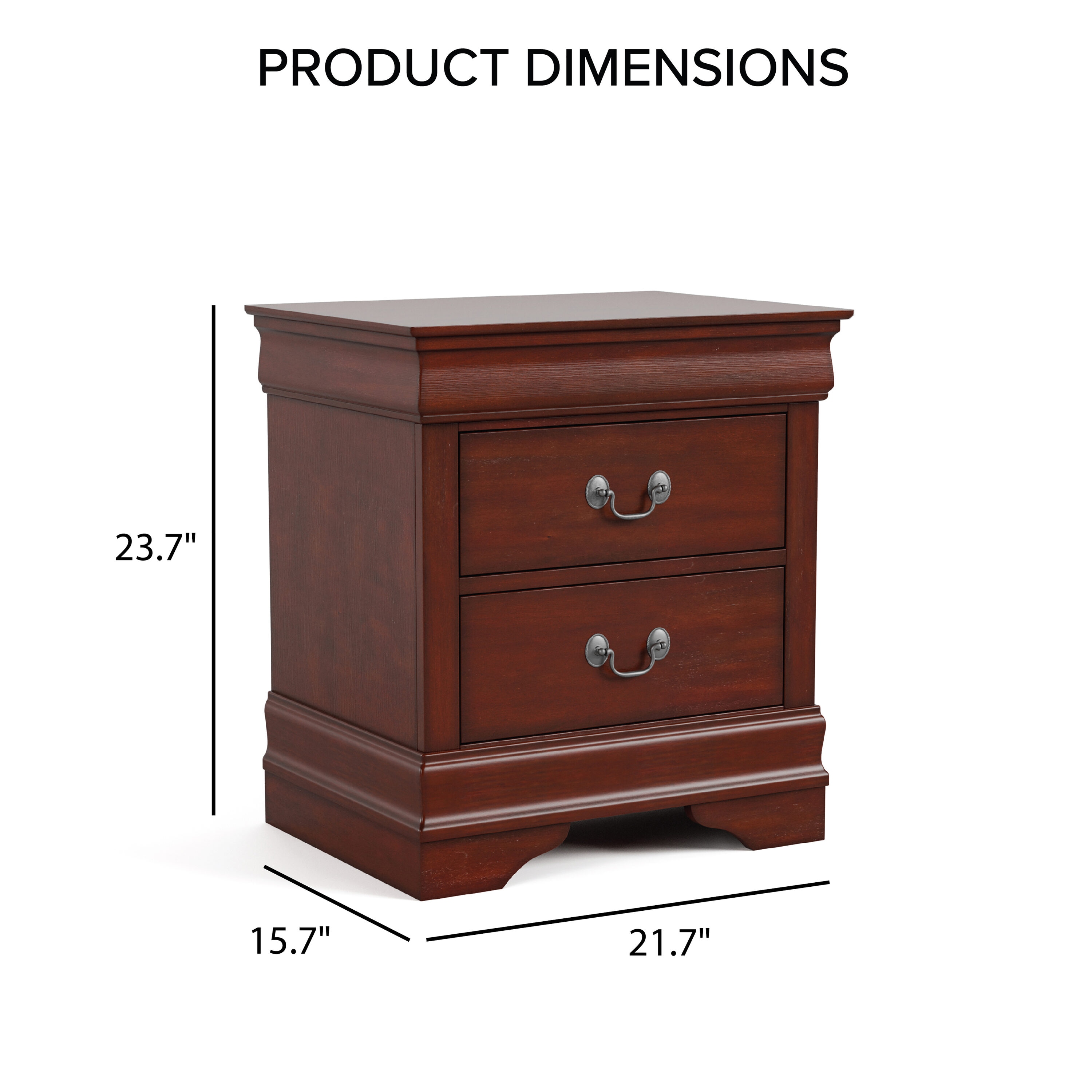 Furniture of America EC-7866BK-2NS nightstands - View #3