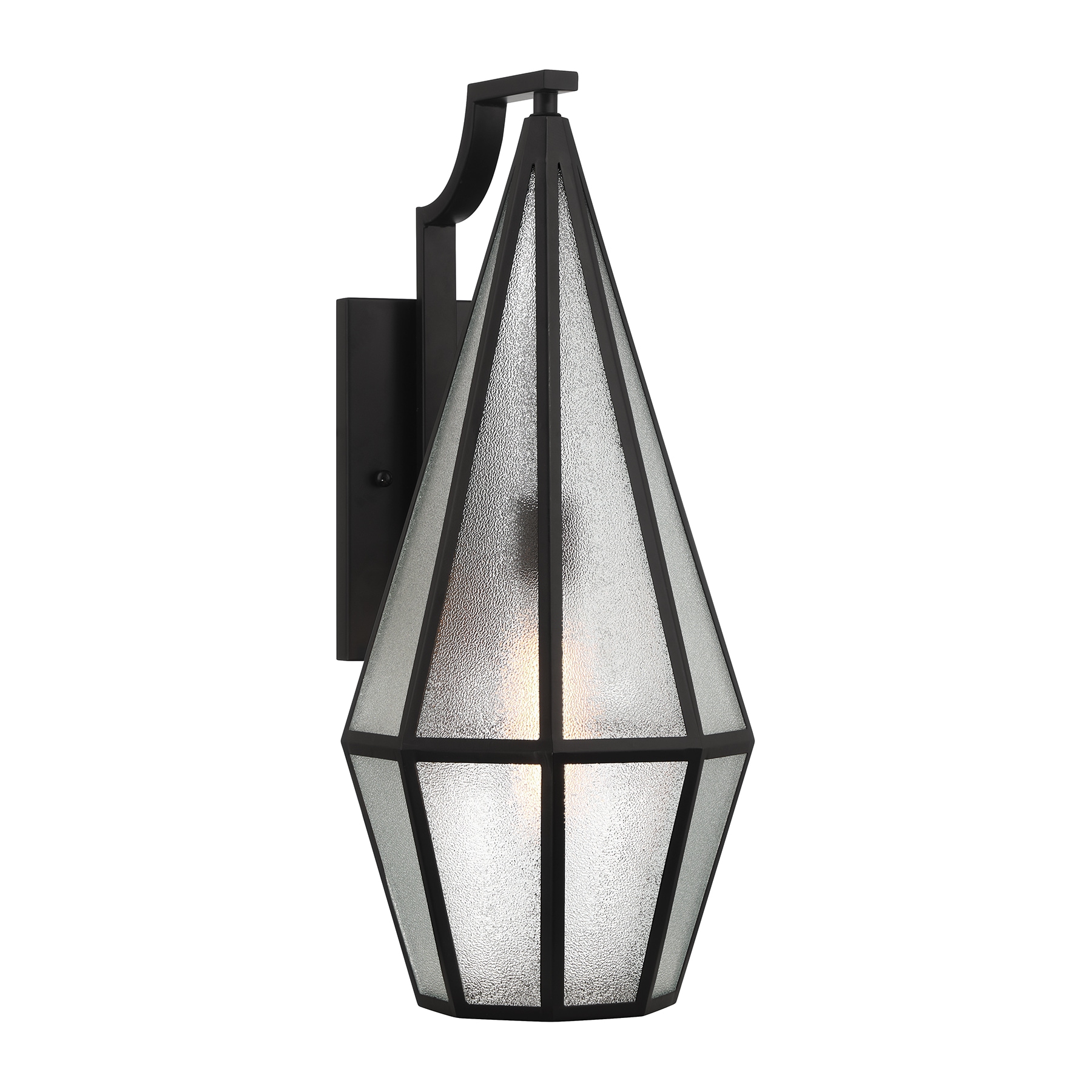 Savoy House 5-705-BK Peninsula 1 -Light 24-in H Matte Black Hardwired Outdoor Wall Light