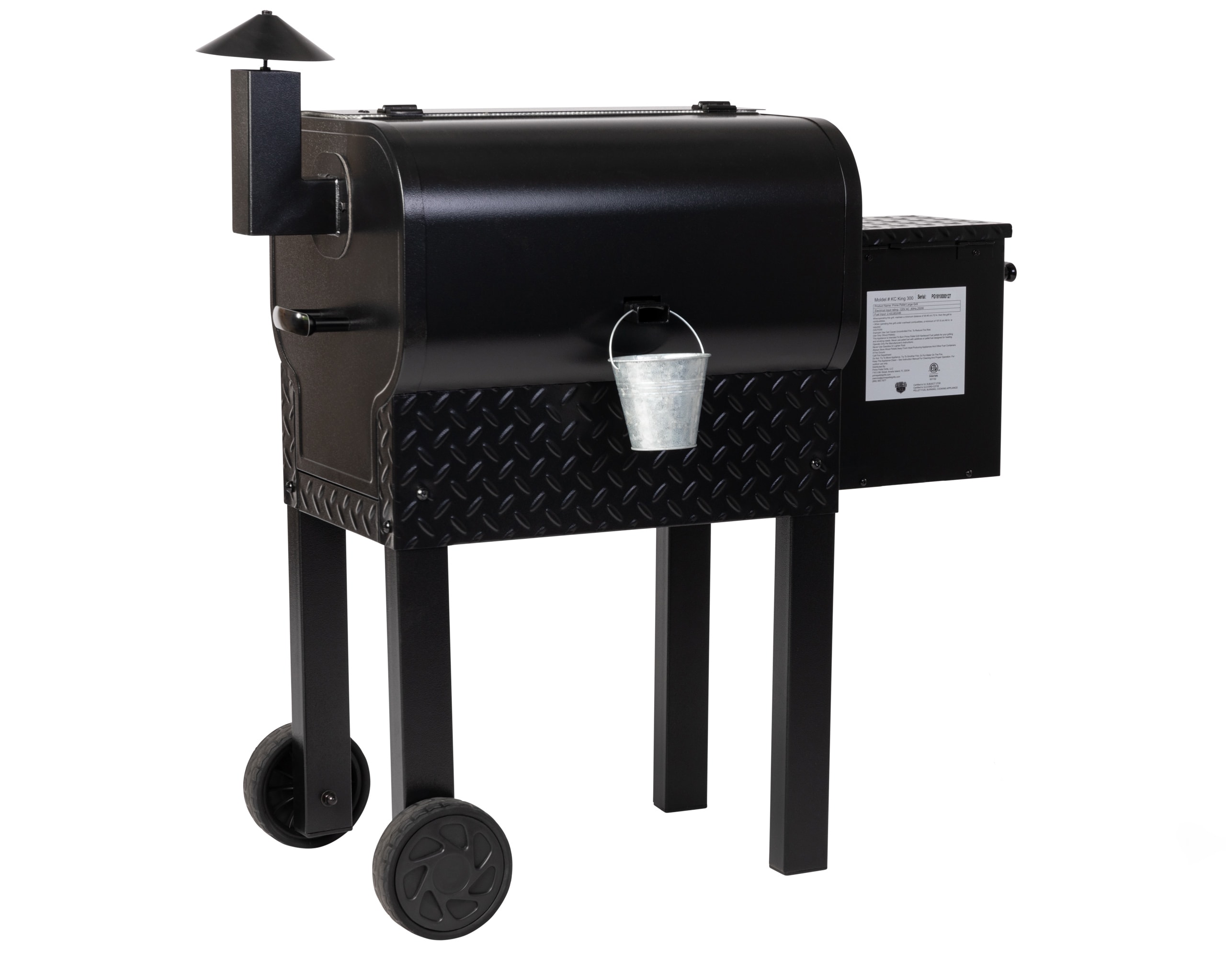 Prime Pellet Grills KC king 950 952-Sq in Black Pellet Grill at Lowes.com