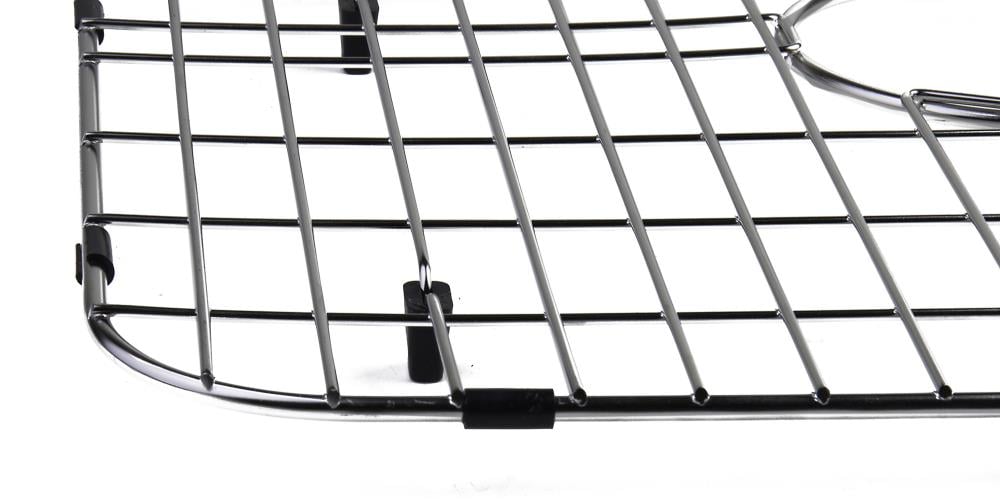 Solid Stainless Steel Kitchen Sink Grid with Plastic Feet