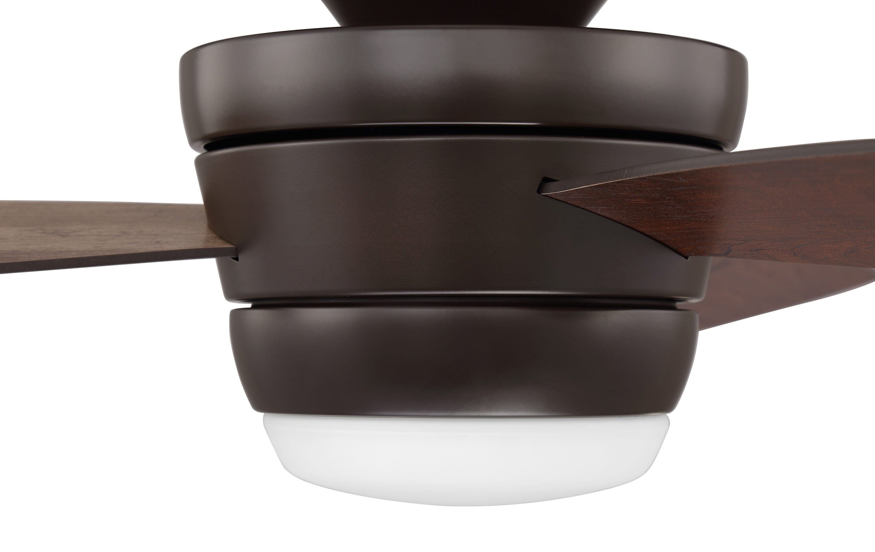 Harbor Breeze Mazon 44 In Oil Rubbed Bronze With Mink Walnut Blades