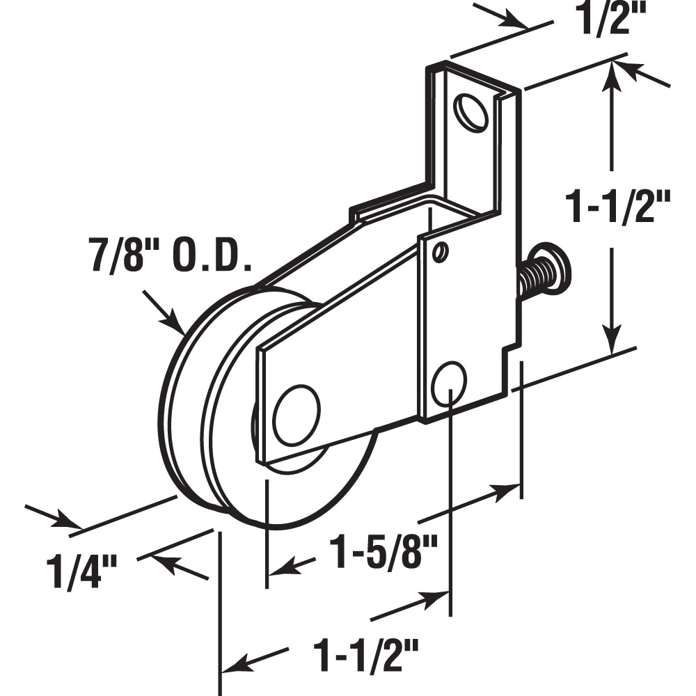 Prime-Line B 669 Sliding-Patio-Door-Roller-Assemblies - View #2