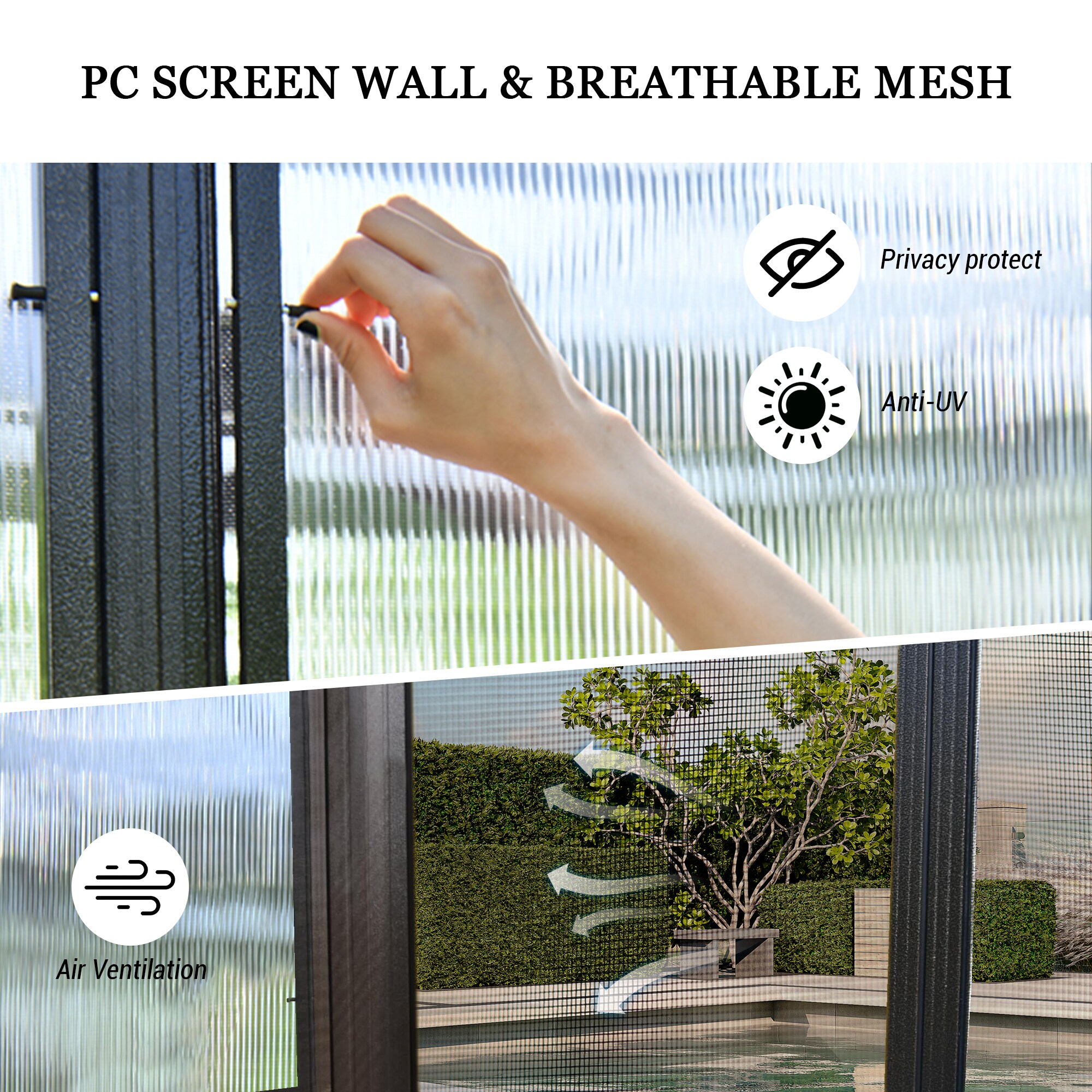 Dimakai DK-FP164559 Wood-Resin-Gazebos - View #3