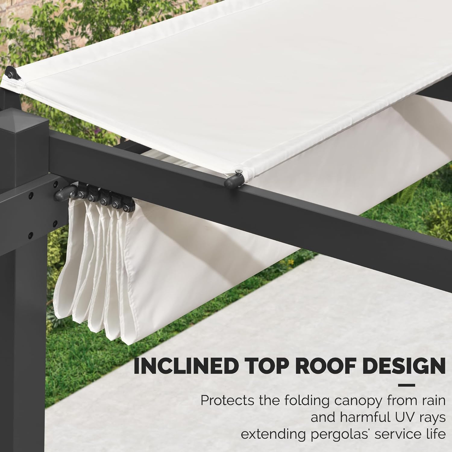 PURPLE LEAF LS05-PRG1010-WT Pergolas-2 - View #2