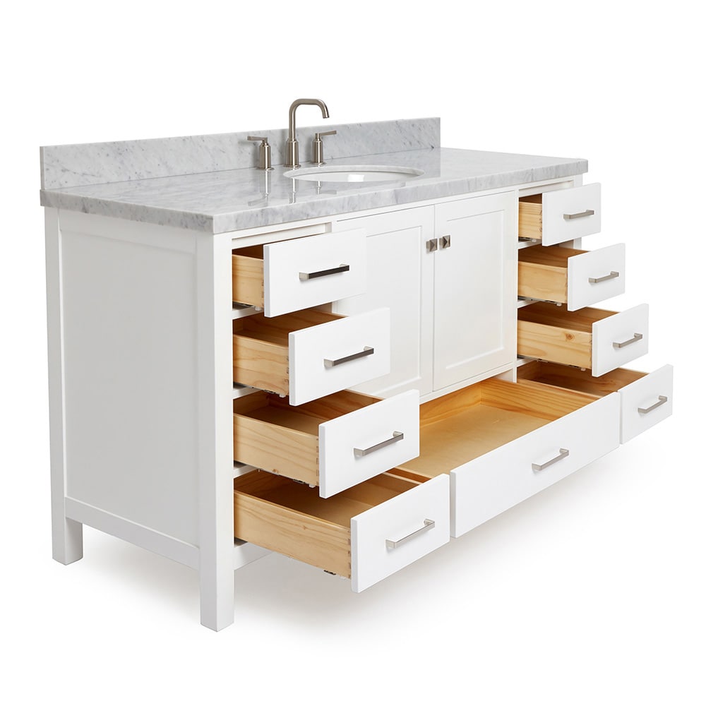 ARIEL A061S-VO-WHT Bath-Vanity-Combo - View #5