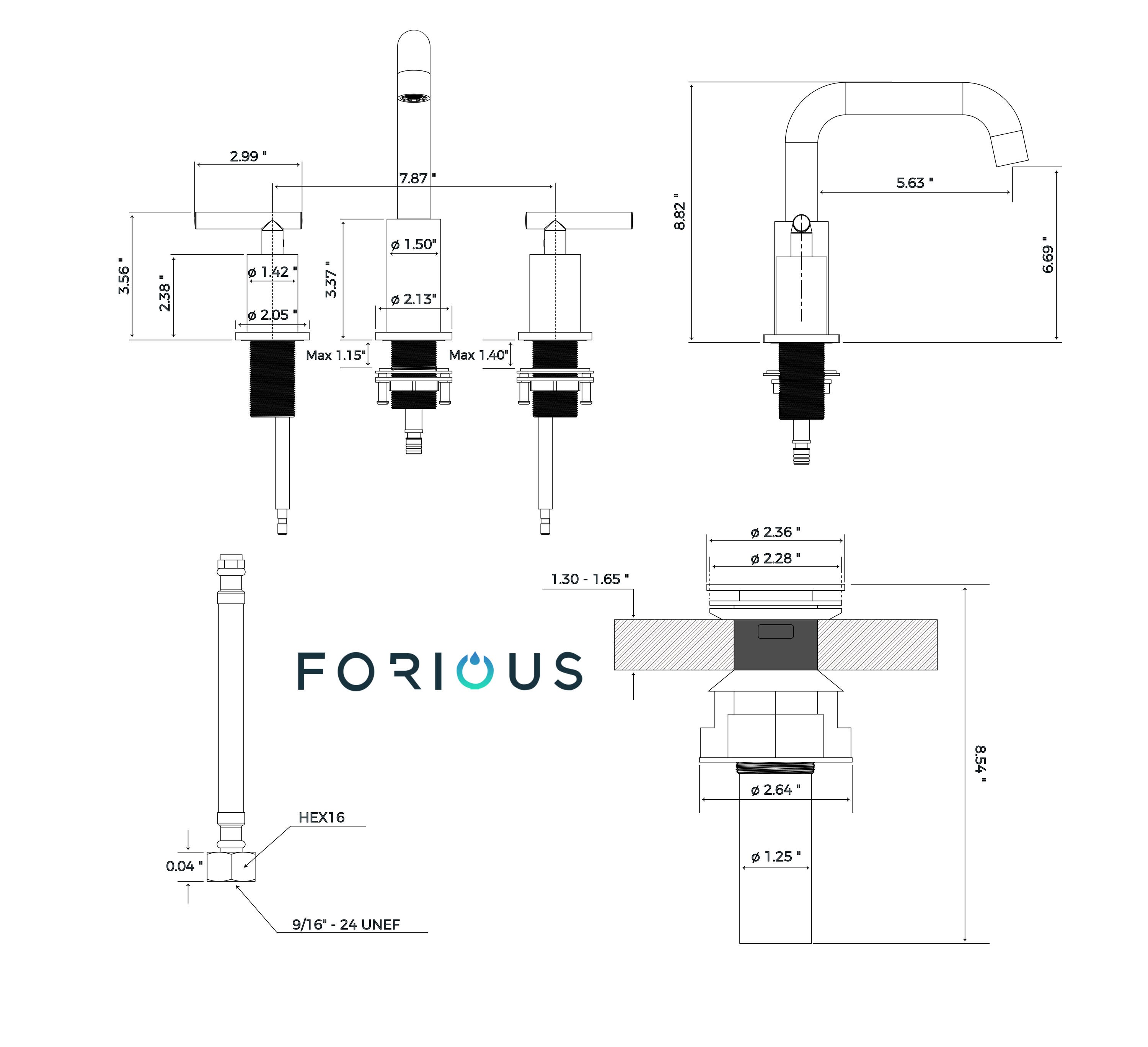 FORIOUS LL0301BS Lavatory-Faucets - View #8