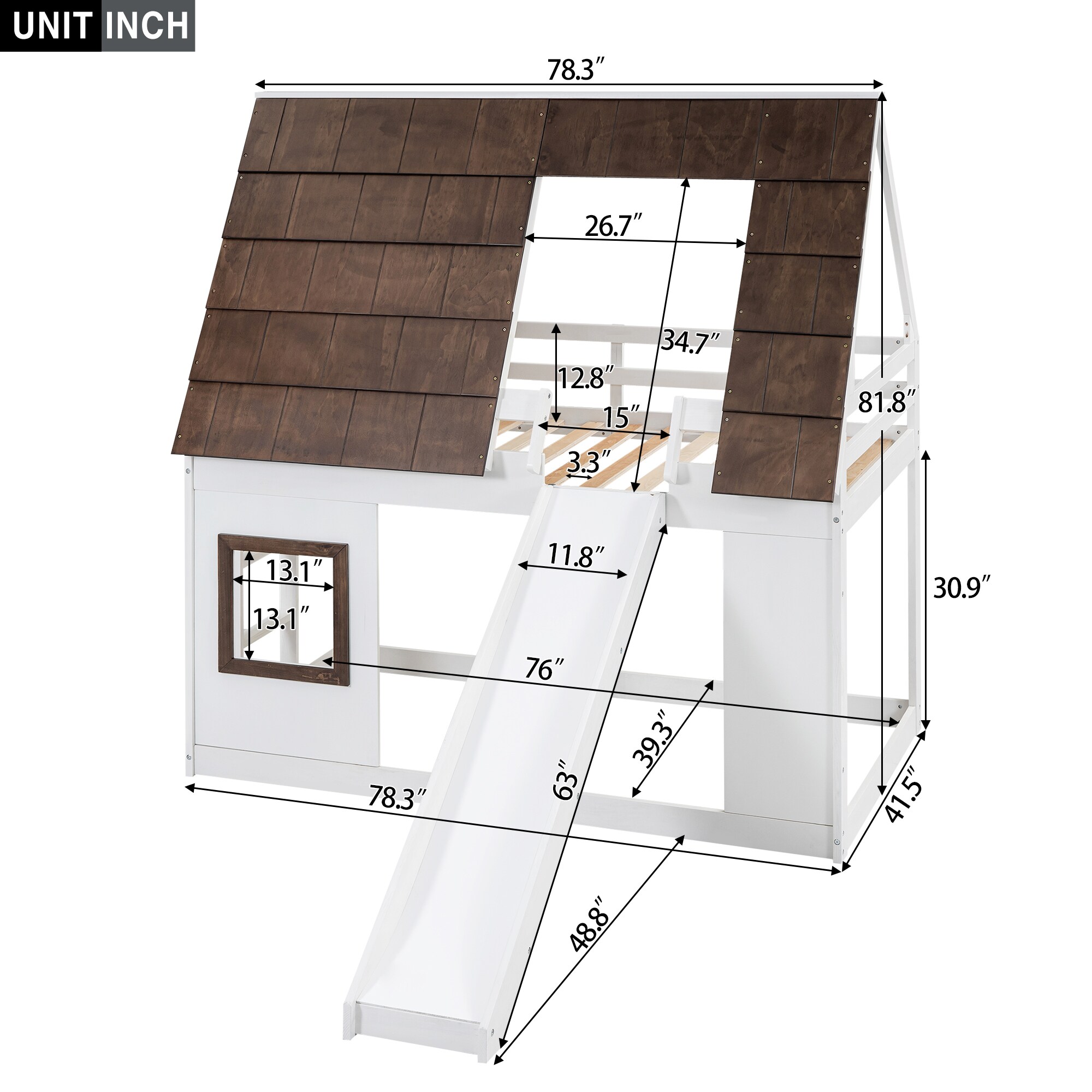 Qualler BWM001308K Bunk-Beds - View #10