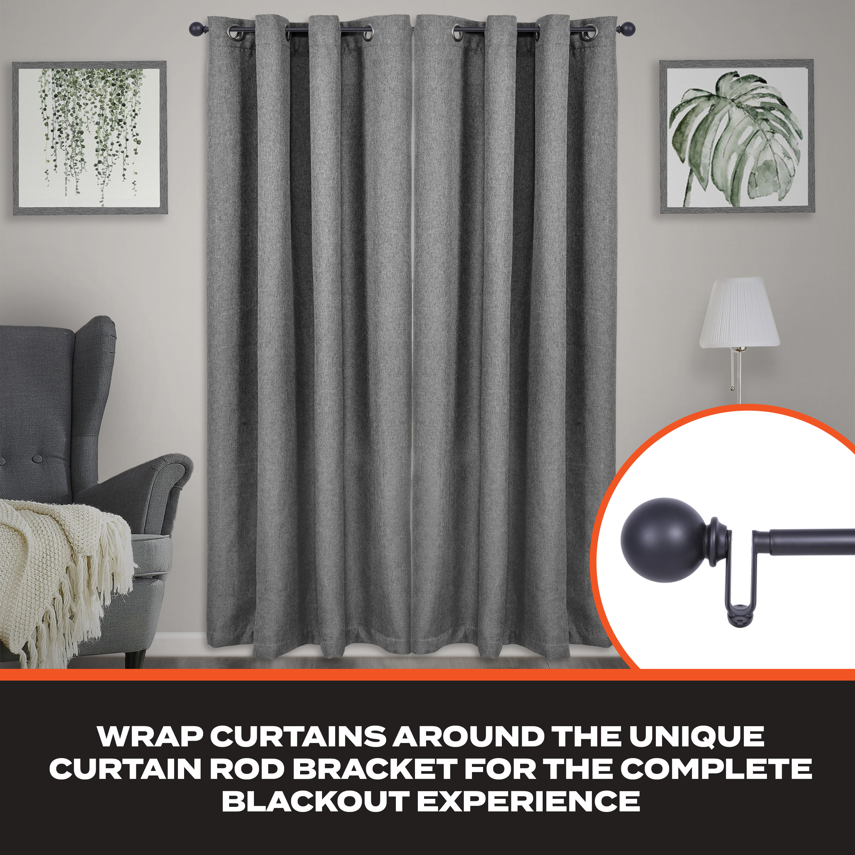 Sun Zero SN45046REM Curtain-Rods - View #4