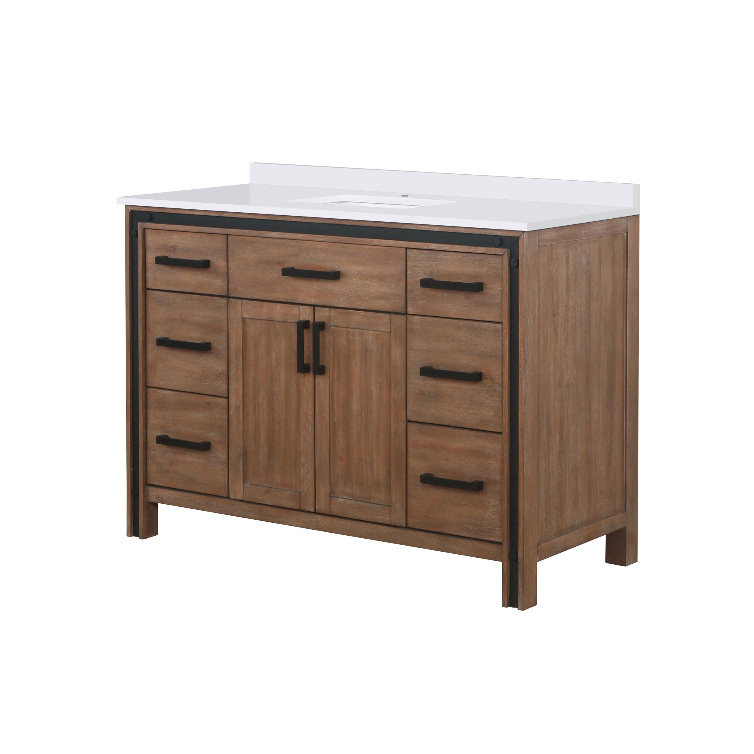 Lexora LVZV48SN200 Bath-Vanity-Combo - View #5