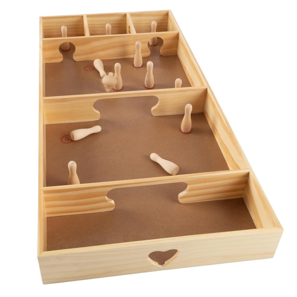 Wooden skittles best sale