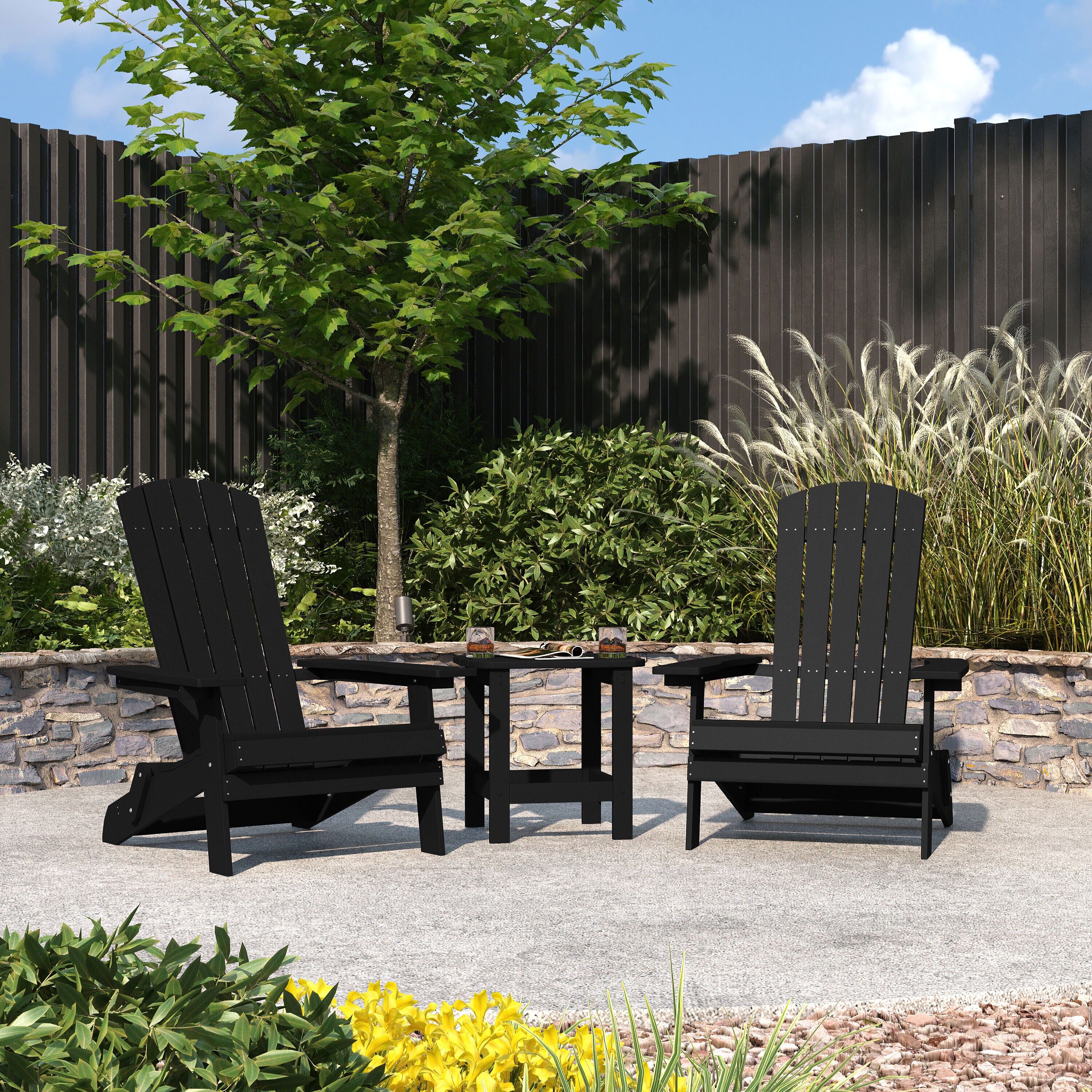 Merrick Lane 840196323190 Patio-Chairs - View #2