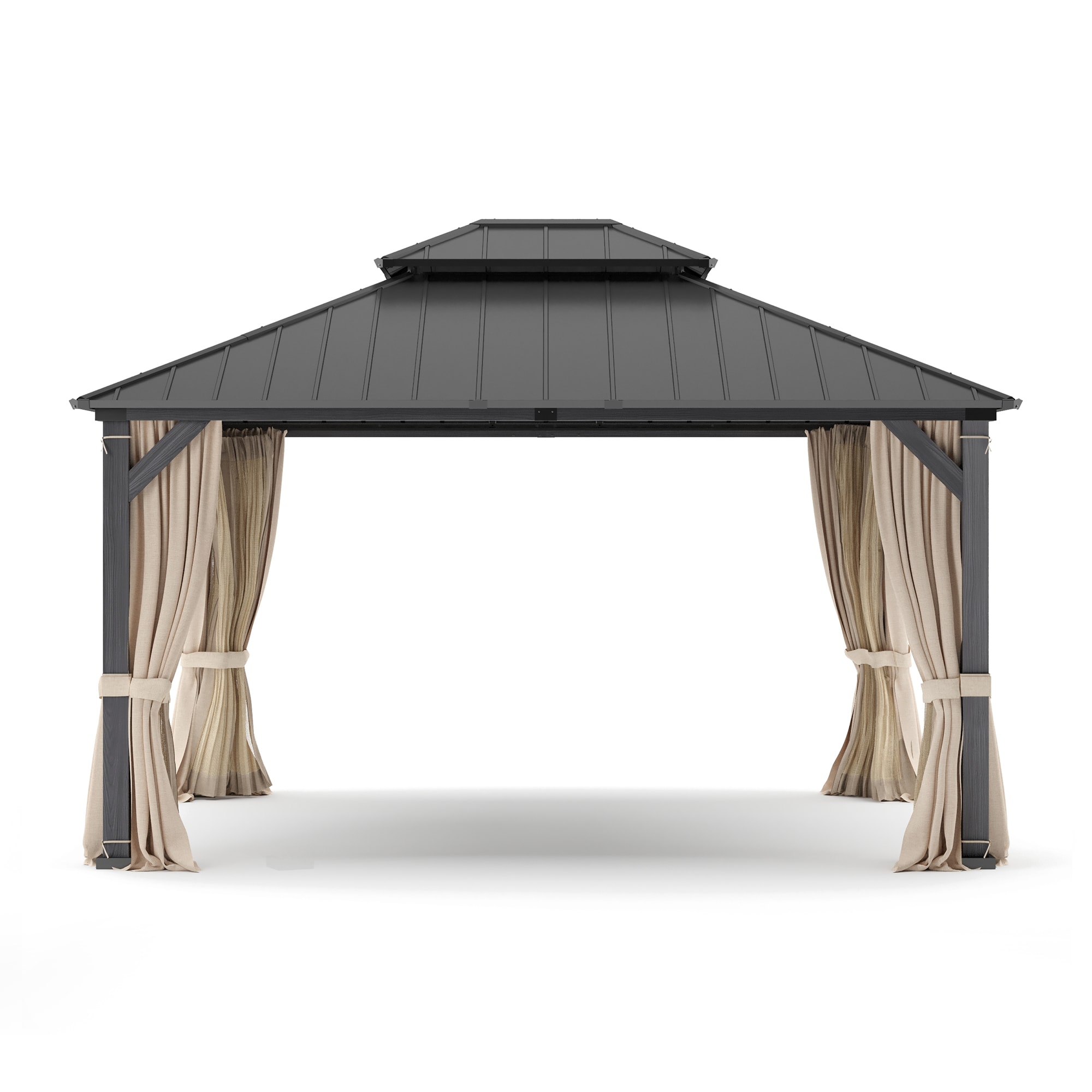 LUE BONA TL-002-2LS Wood-Resin-Gazebos - View #3